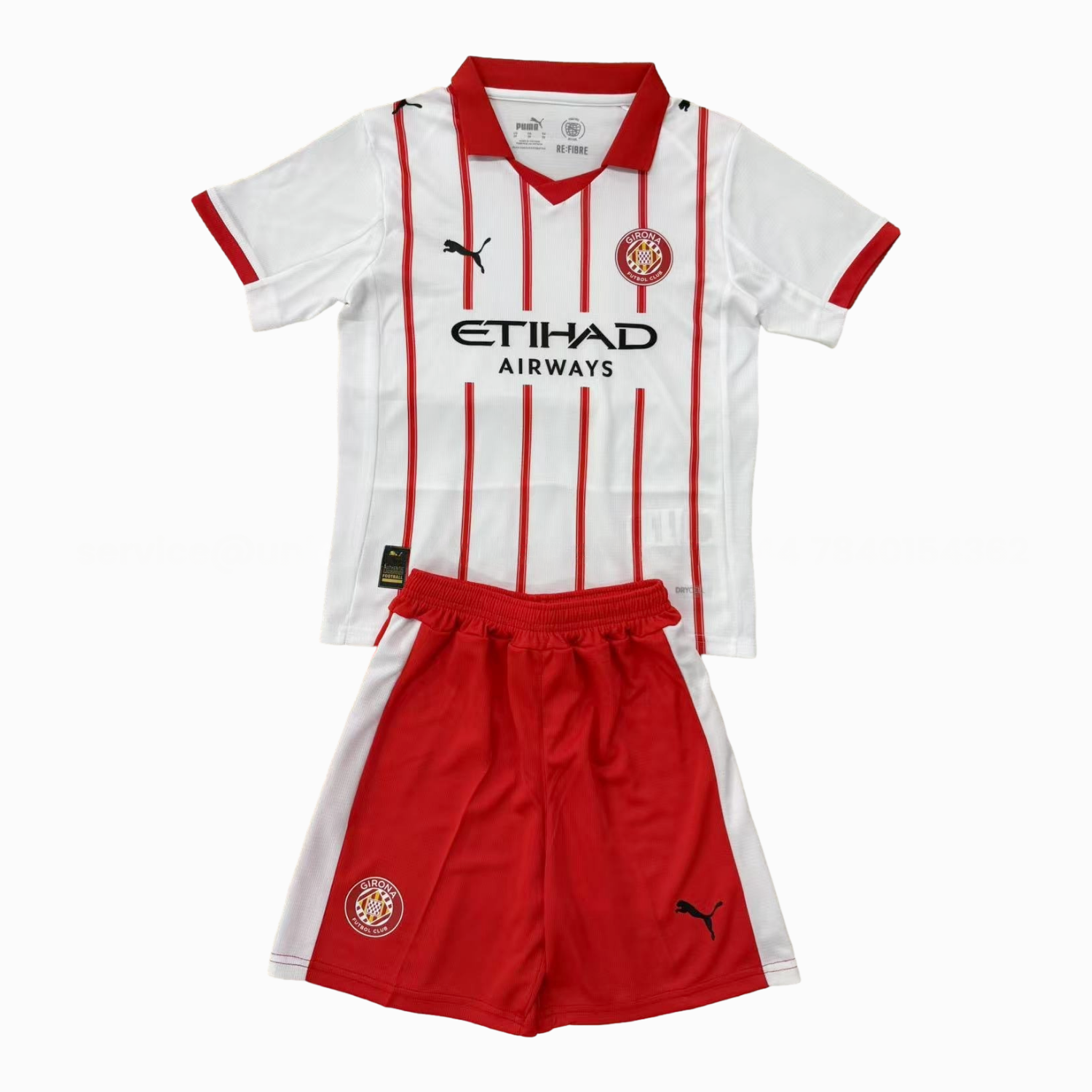 Girona 25-26 Home Men's Adult Jersey Set - Fans Version - UnitedFutballJersey