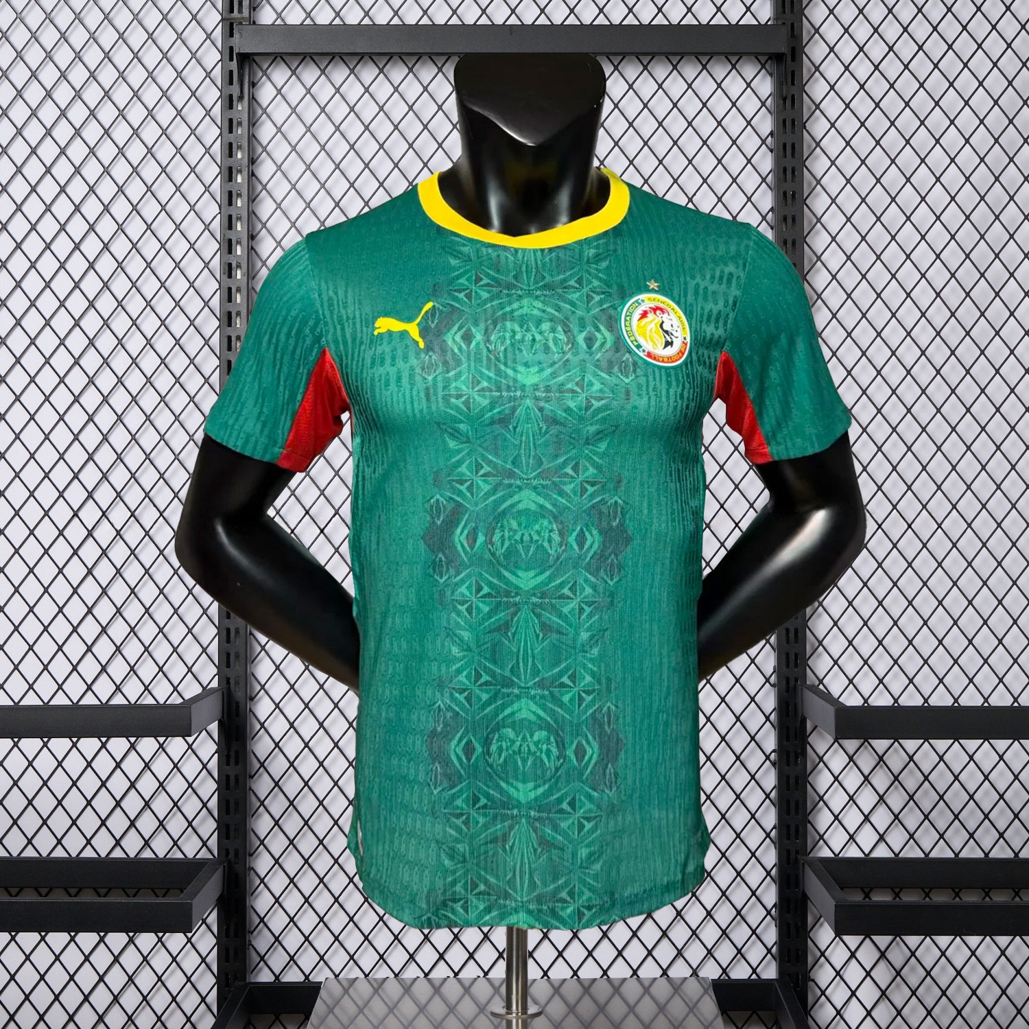 Senegal 2026 Away Green Jersey - Player Version - UnitedFutballJersey