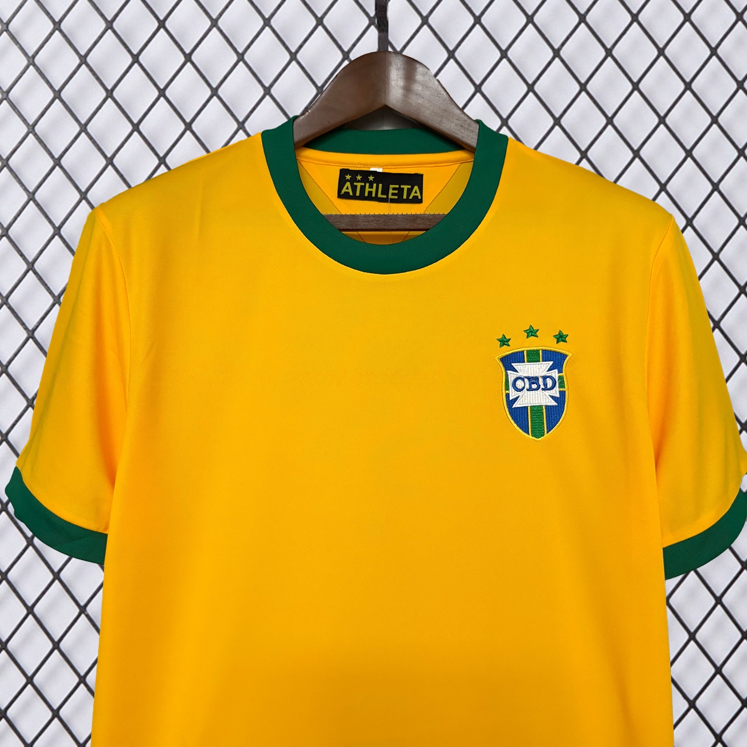 Retro Brazil 1971 Home Jersey - UnitedFutballJersey