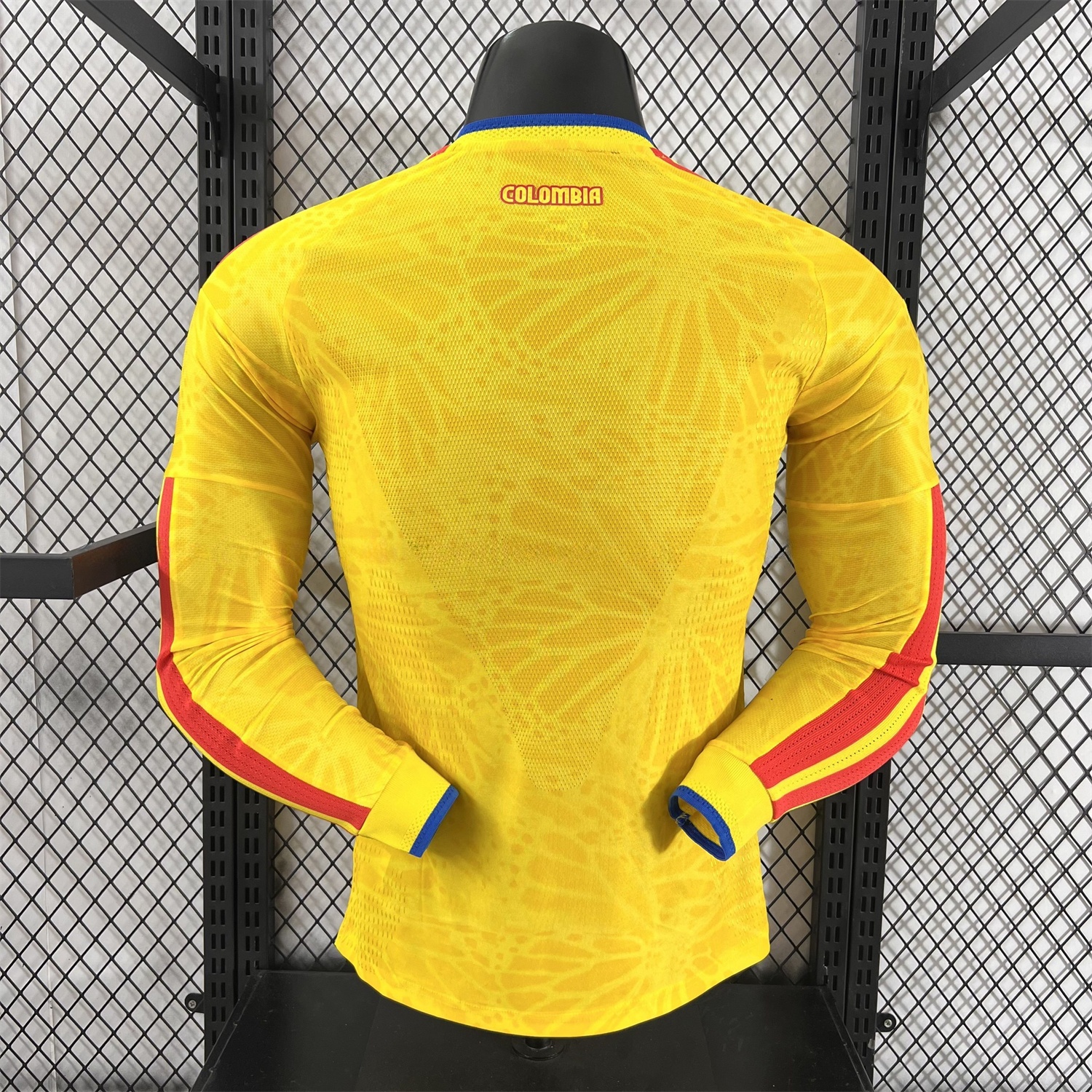Colombia 2026 Home Long Sleeves Jersey - Player Version - UnitedFutballJersey