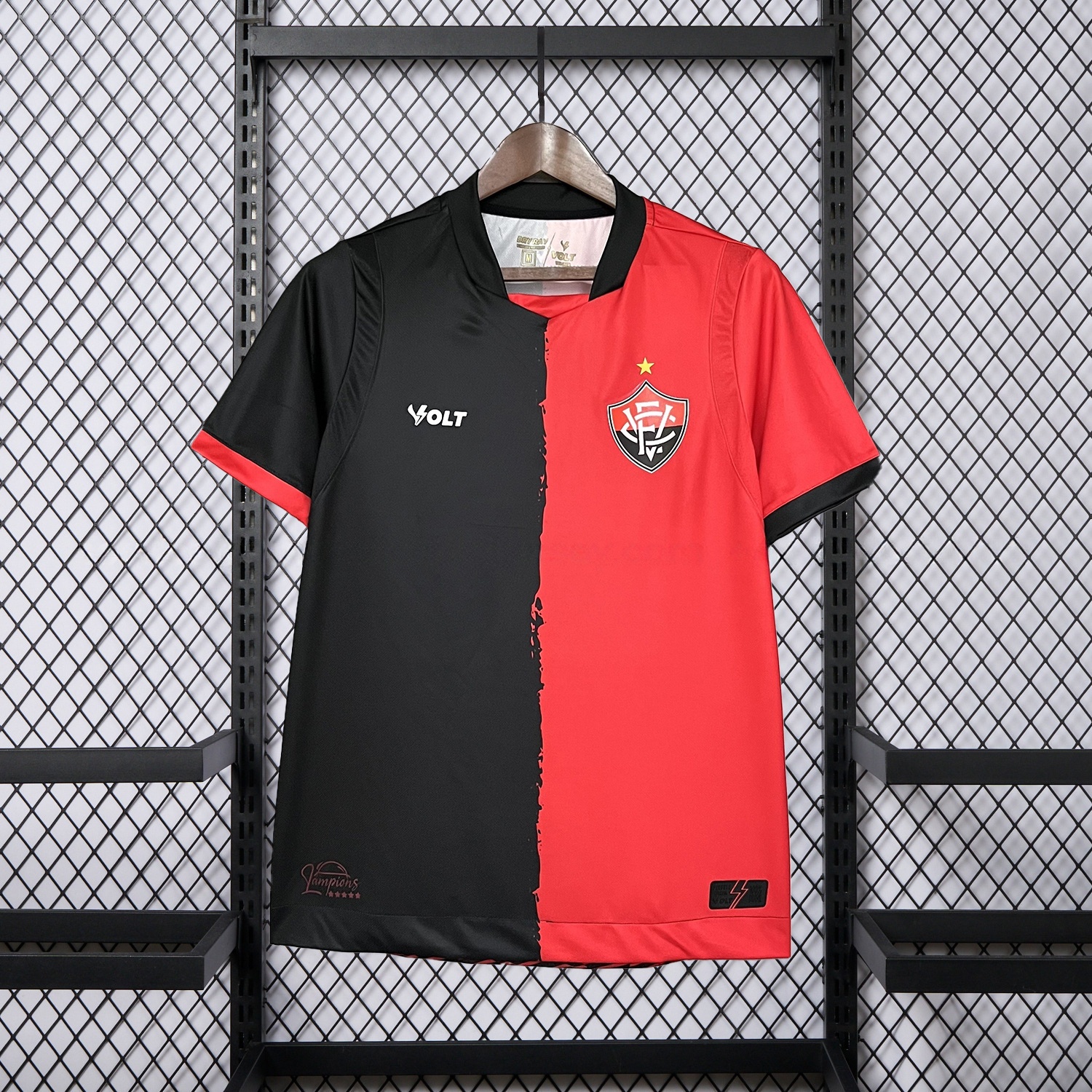 Esporte Clube Vitória 25-26 Third Black Jersey - Fans Version - UnitedFutballJersey