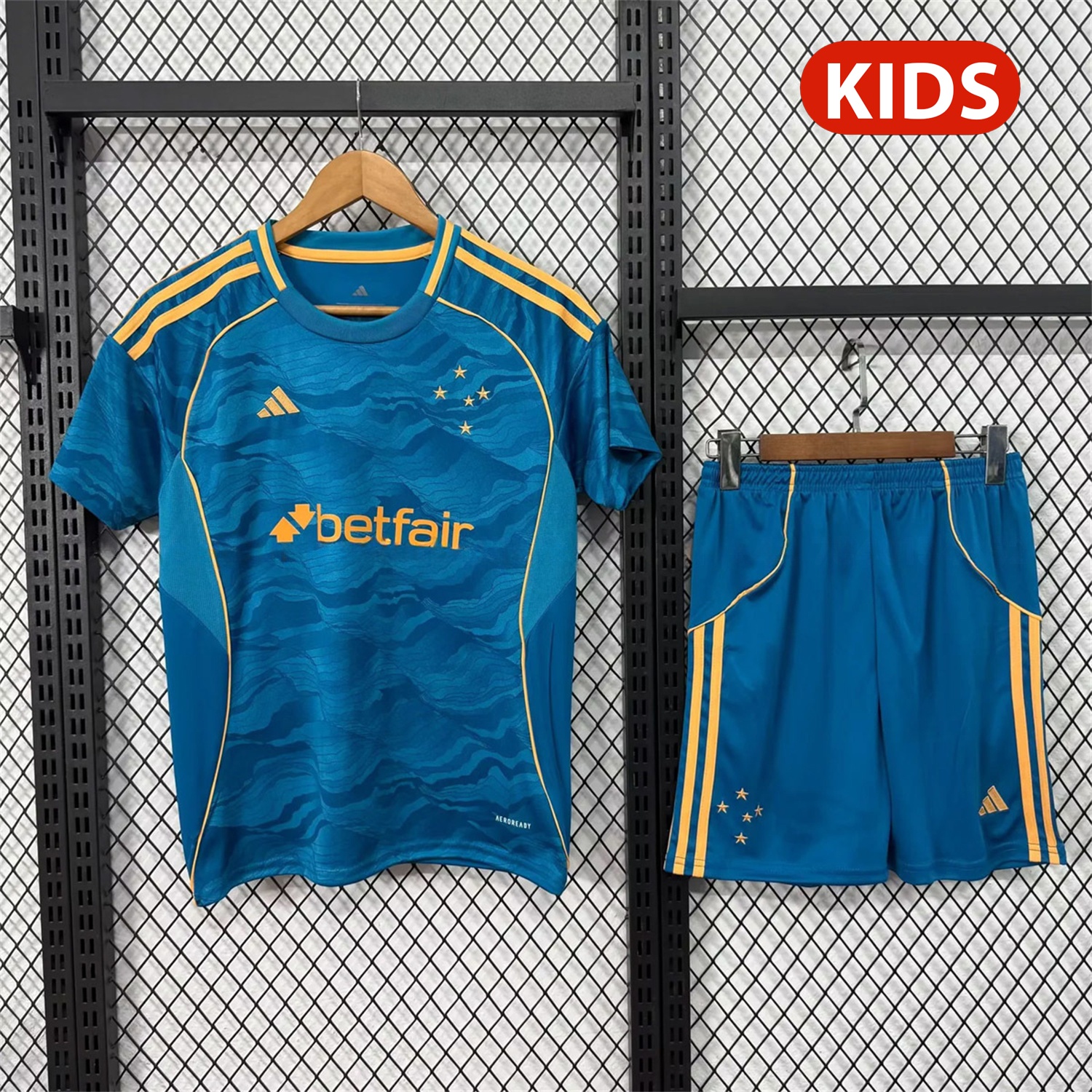 Cruzeiro 25-26 Third Kids Kit - UnitedFutballJersey
