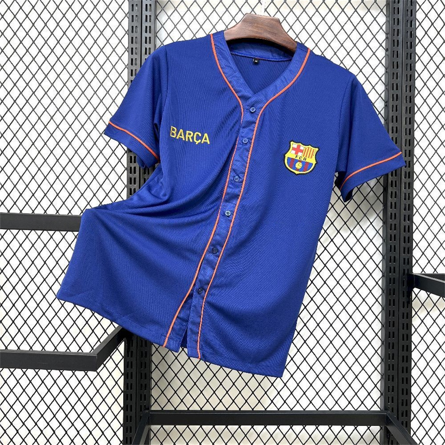 Barcelona 25-26 Blue Baseball Jersey - UnitedFutballJersey