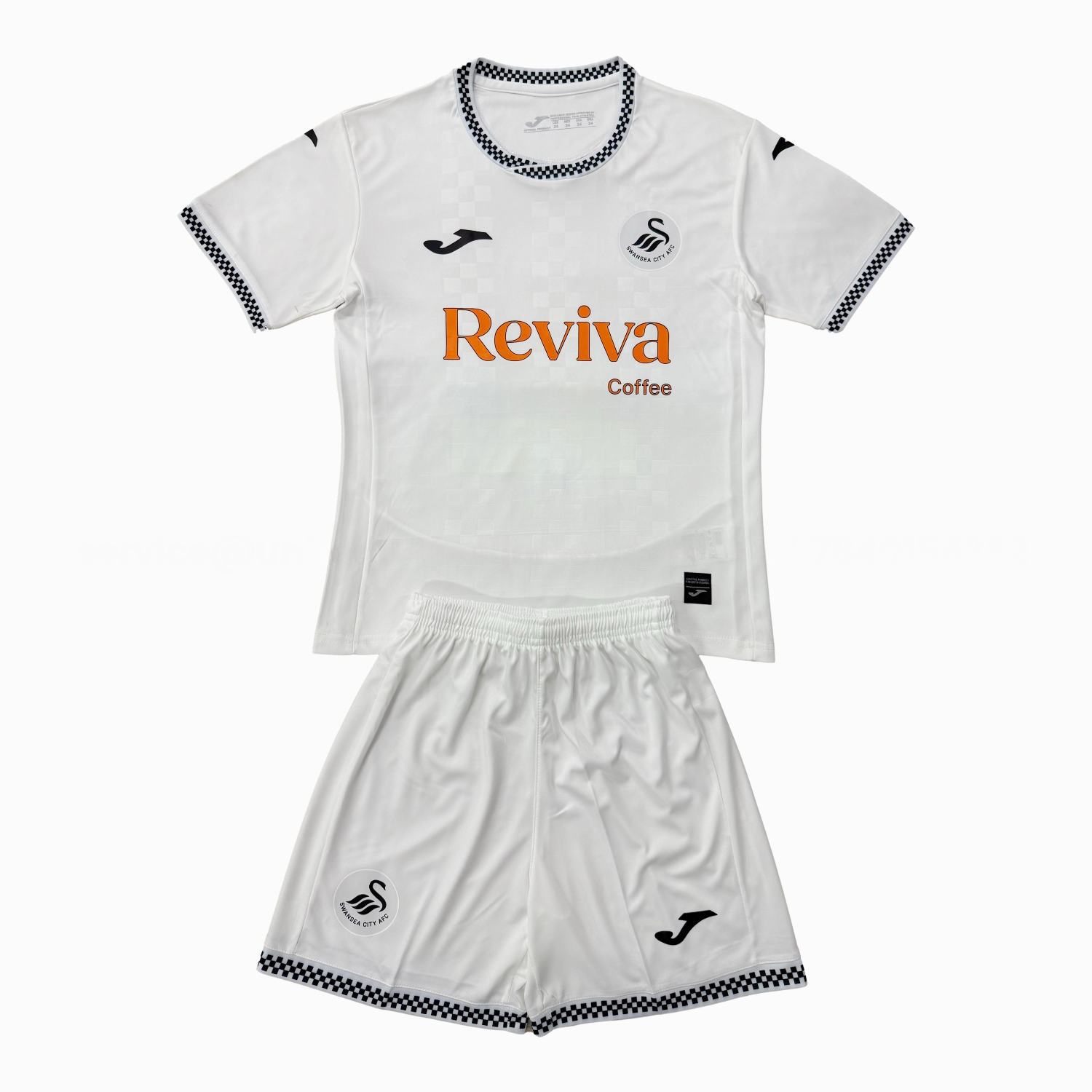 Swansea City 25-26 Home Kids Kit - UnitedFutballJersey