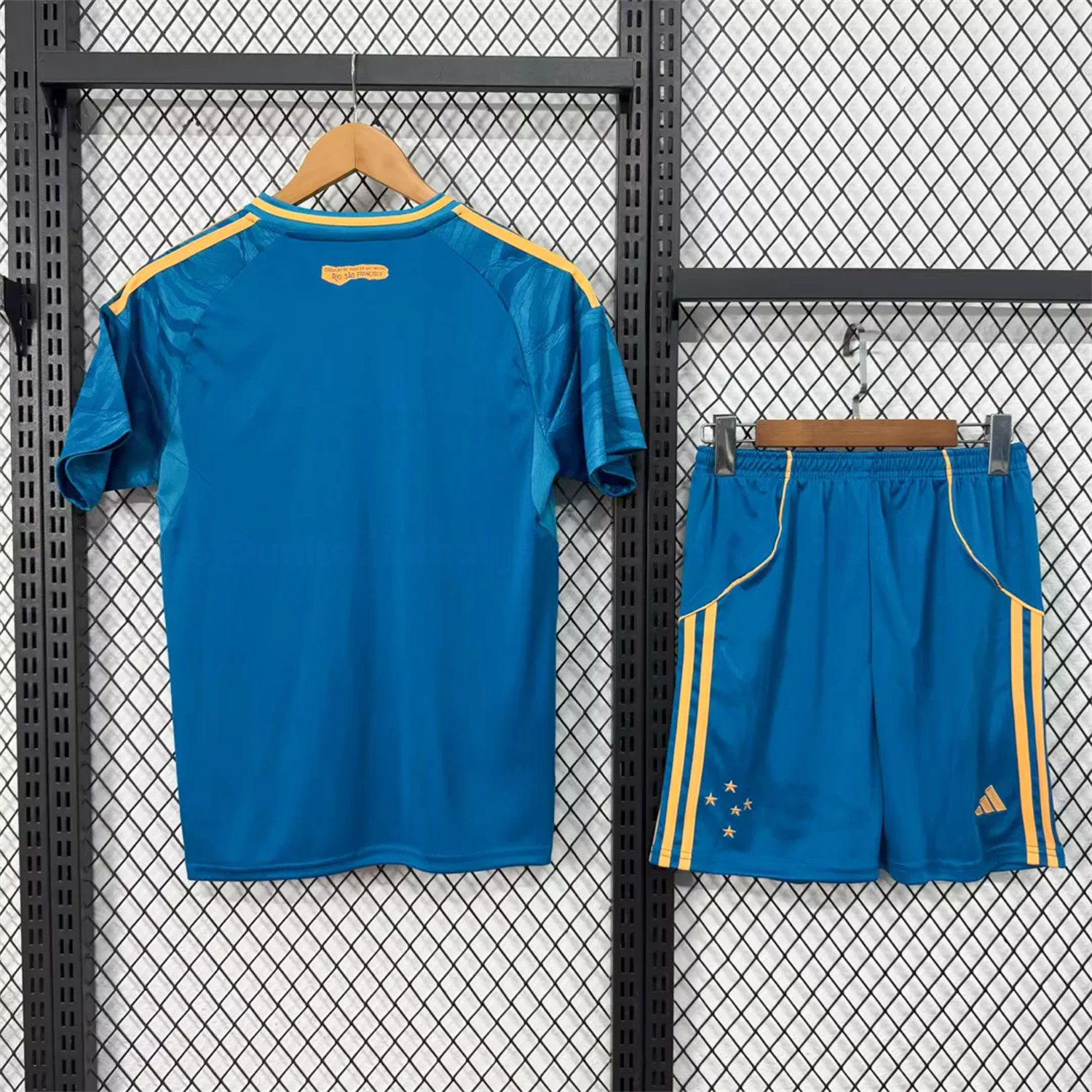 Cruzeiro 25-26 Third Unsponsored Kids Kit - UnitedFutballJersey