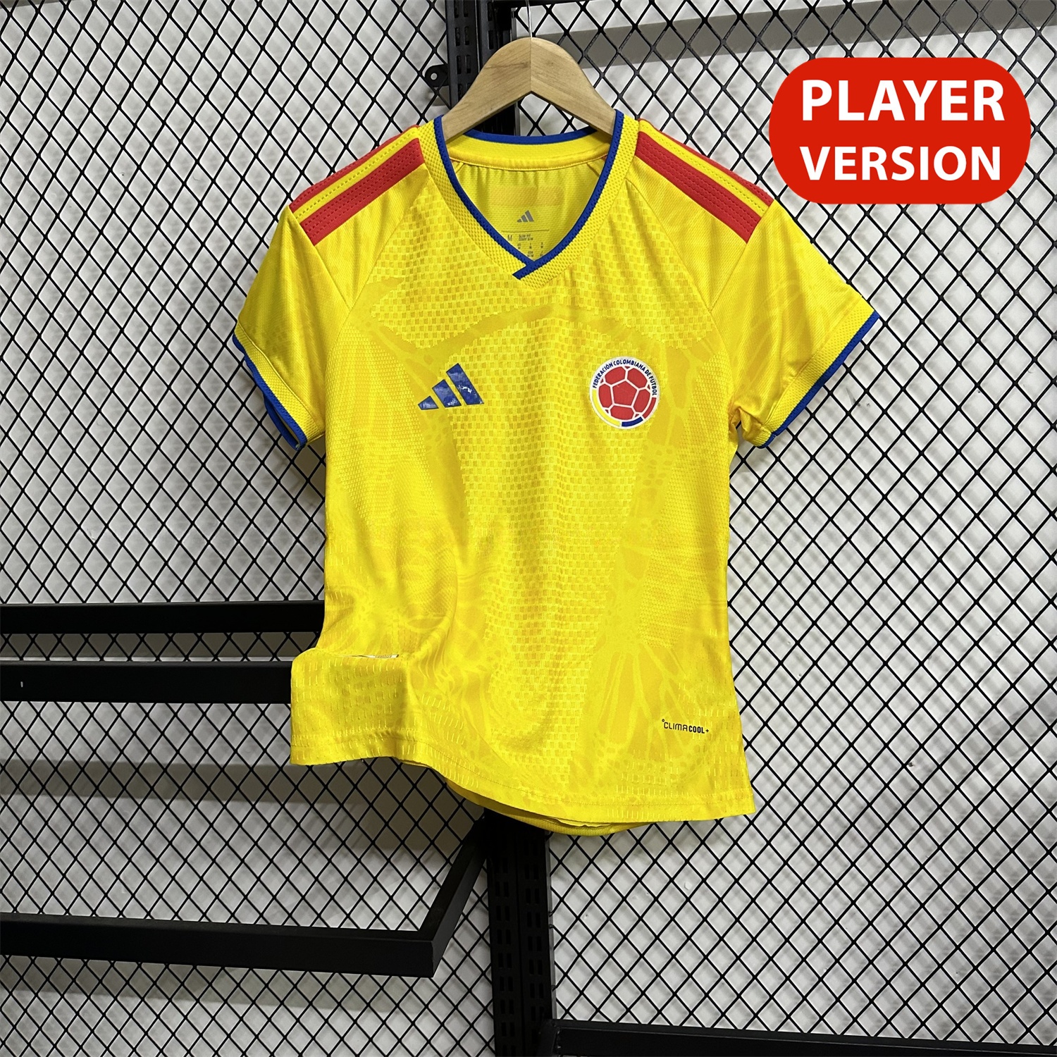 Women's Colombia 2026 Home Jersey - Player Version - UnitedFutballJersey