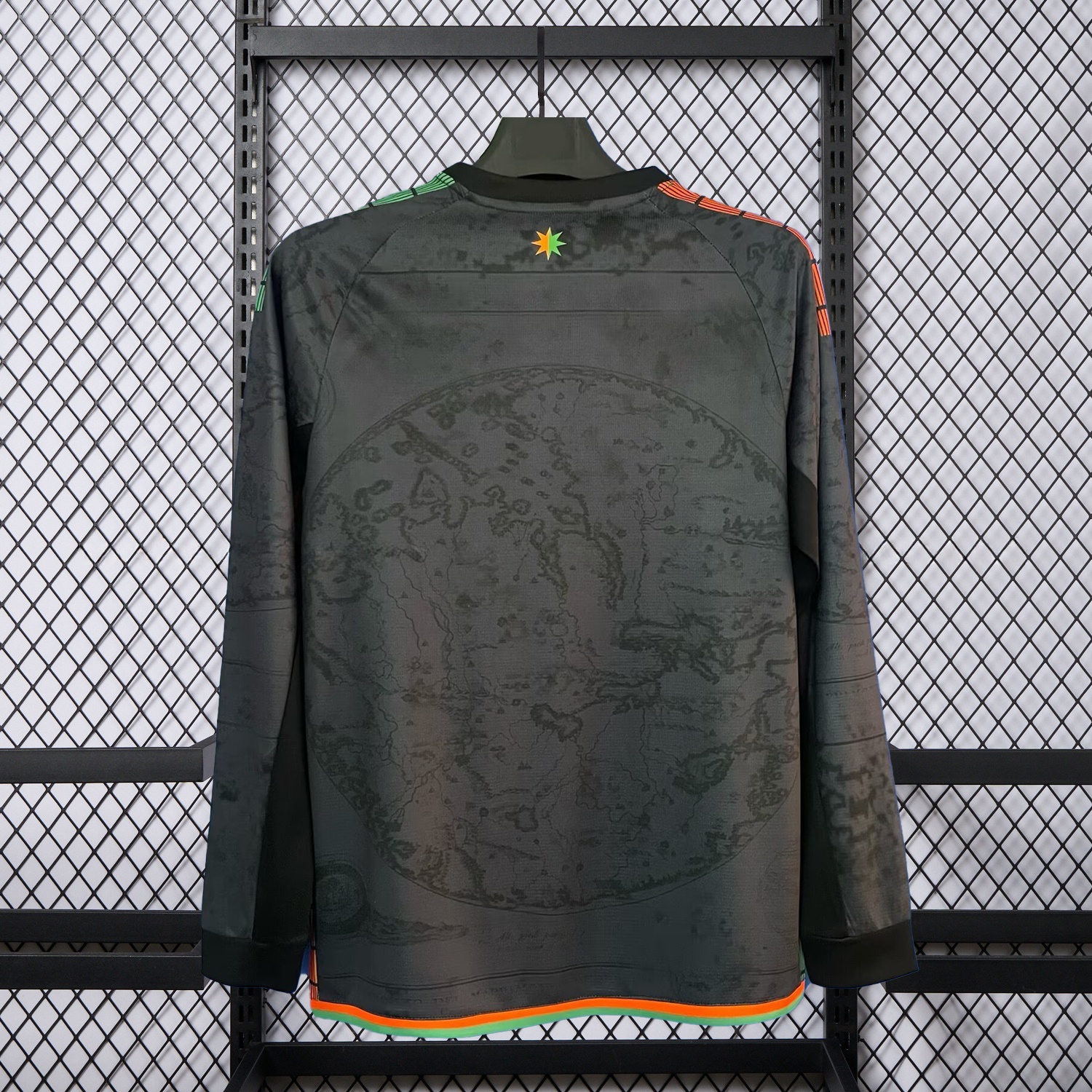 Venezia FC 25-26 Home Black Unsponsored Long Sleeves Jersey - Fans Version - UnitedFutballJersey