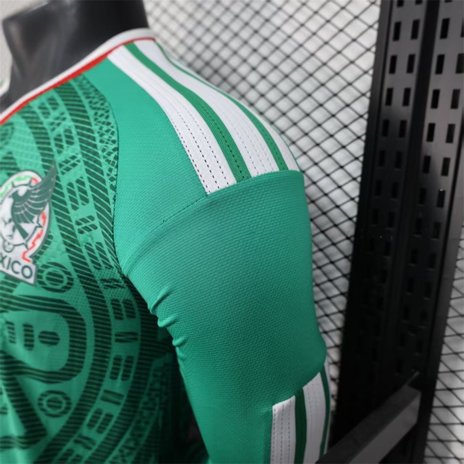 Mexico 2026 Home Long Sleeves Jersey - Player Version - UnitedFutballJersey