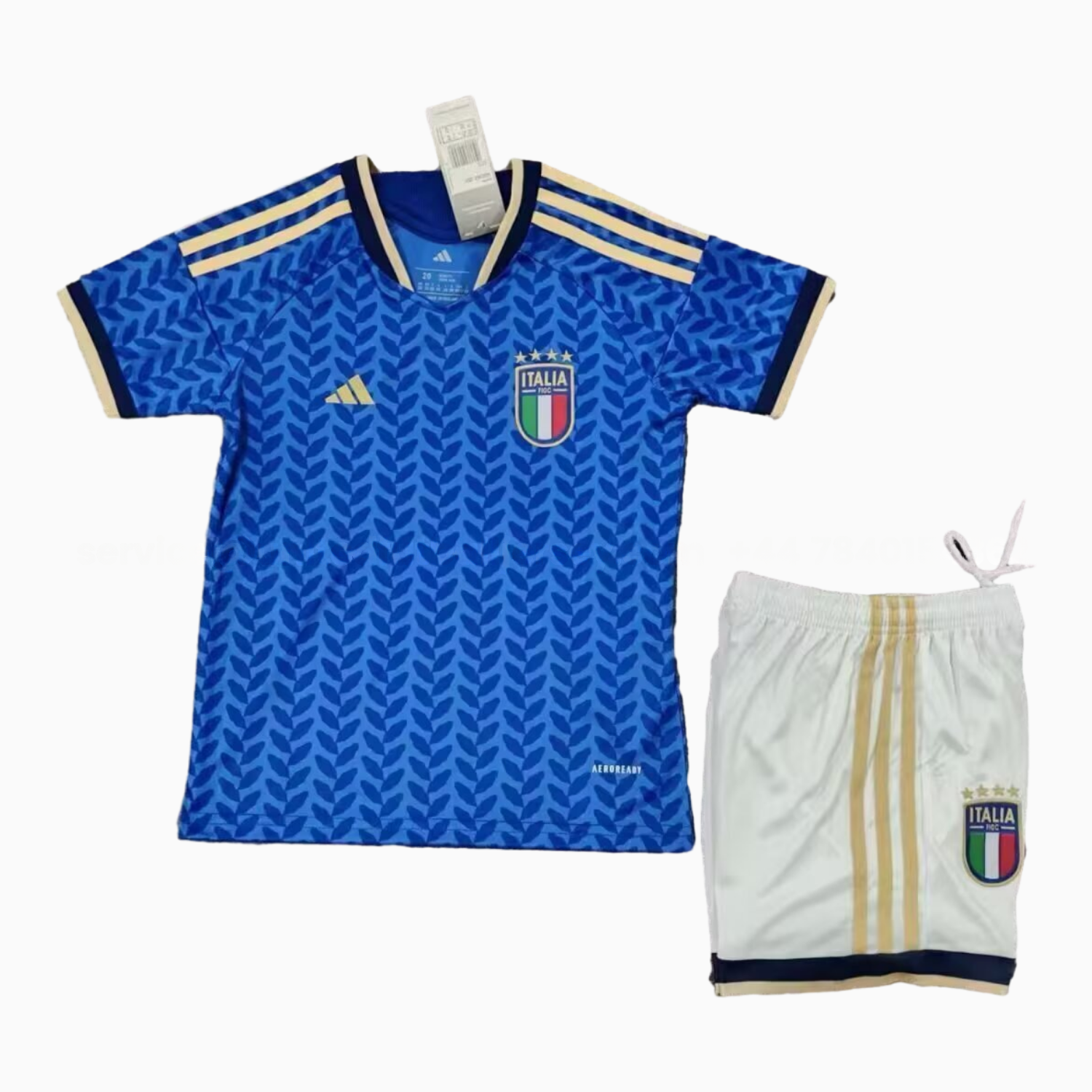 Italy 2026 Home Kids Kit - UnitedFutballJersey