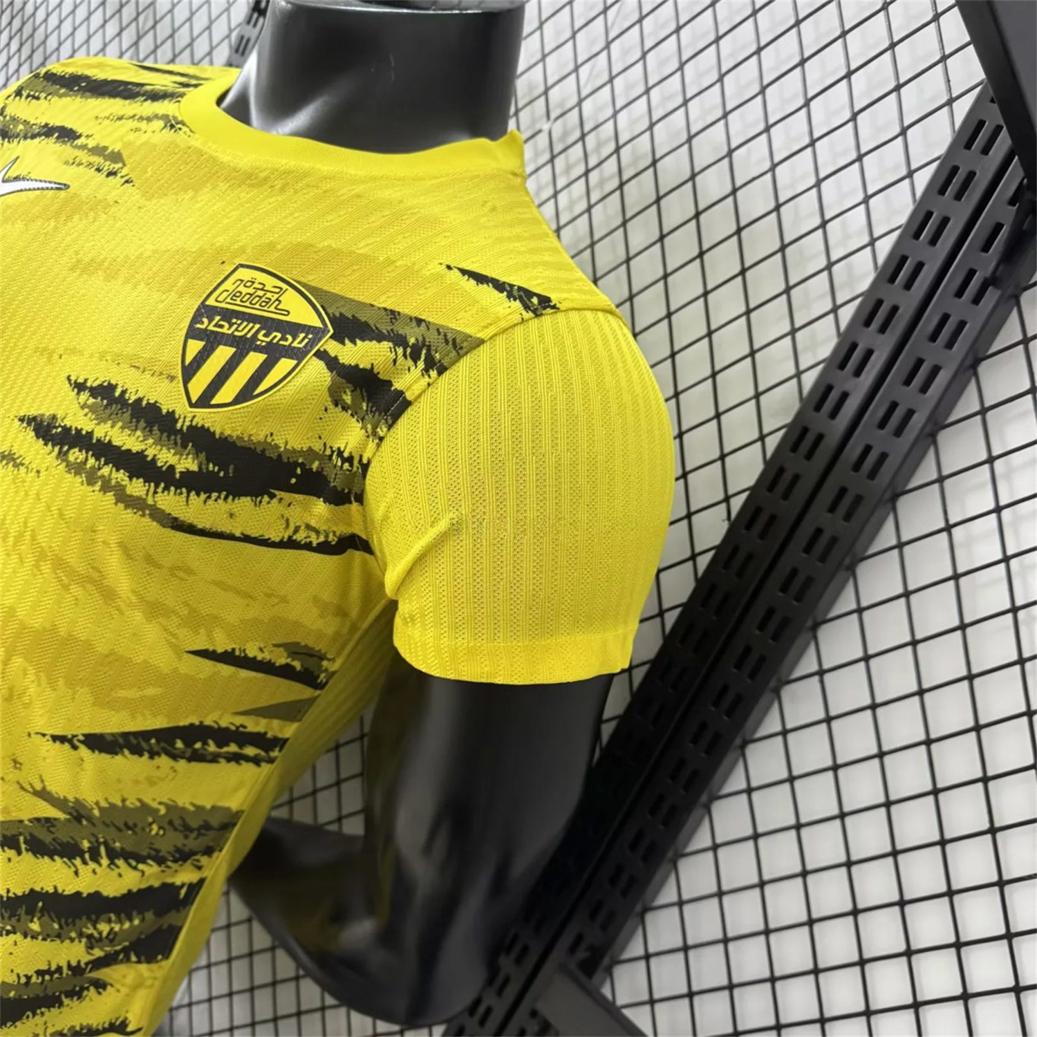 Al Ittihad Jeddah United 25-26 Pre-Match Yellow Jersey - Player Version - UnitedFutballJersey
