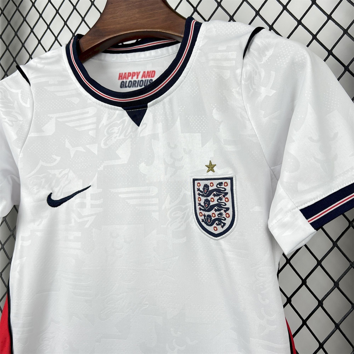 England 2026 Home White Kids Kit - UnitedFutballJersey