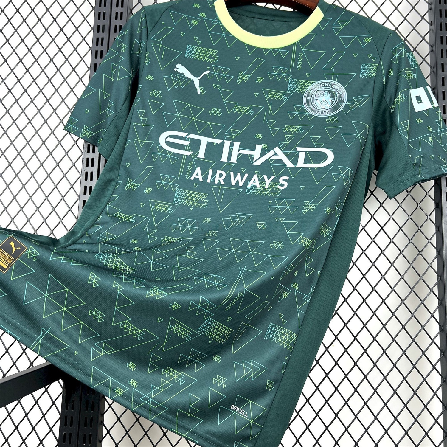 Manchester City 25-26 Fourth Green Jersey - Fans Version - UnitedFutballJersey