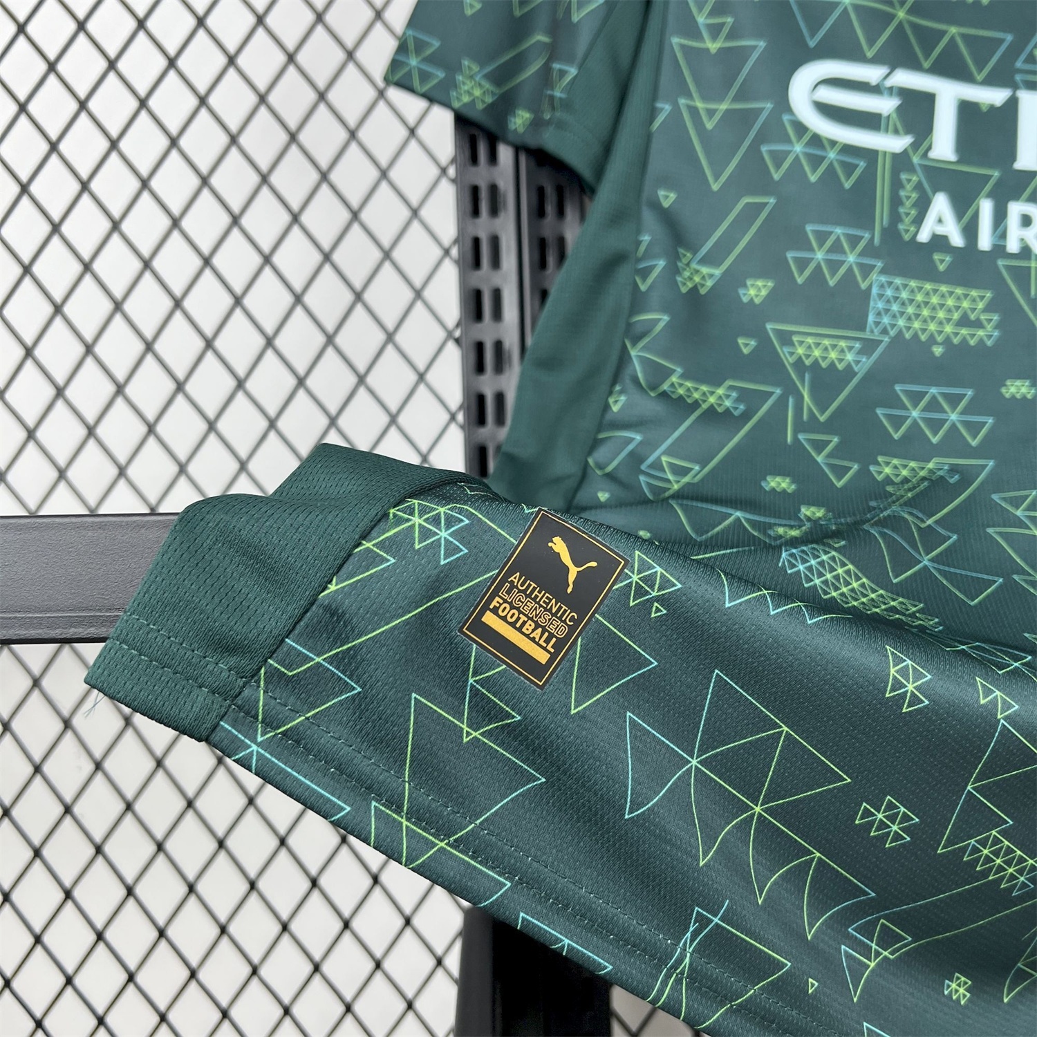 Manchester City 25-26 Fourth Green Jersey - Fans Version - UnitedFutballJersey