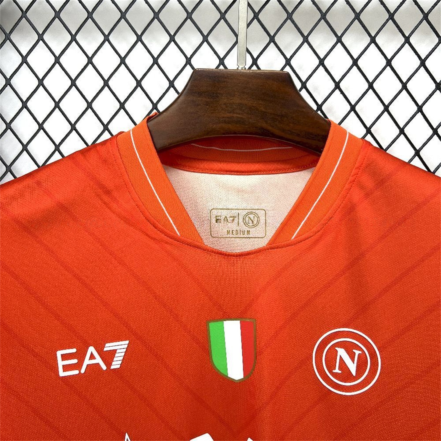 Napoli 25-26 Goalkeeper Orange Jersey - Fans Version - UnitedFutballJersey