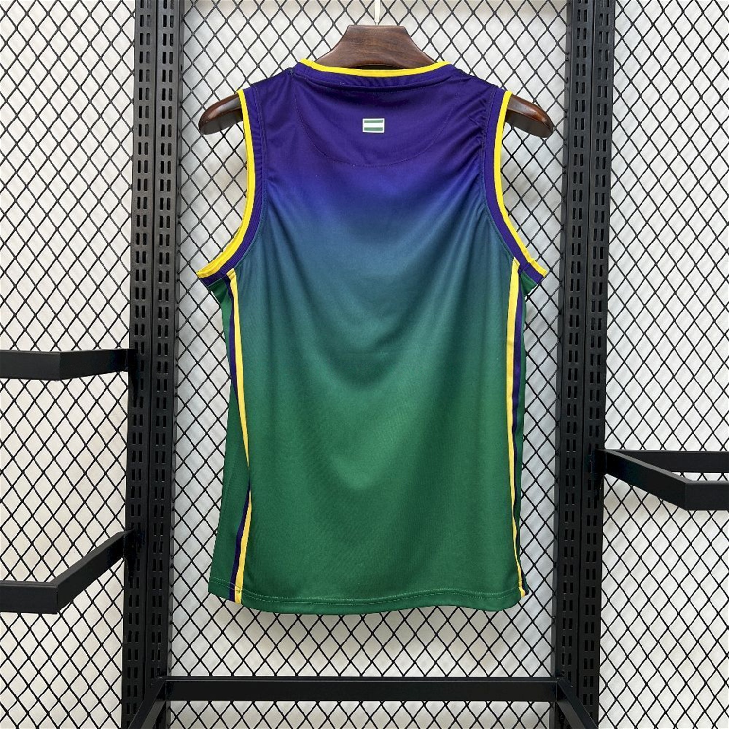 Malaga 25-26 Green Basketball Training Vest - Fans Version - UnitedFutballJersey