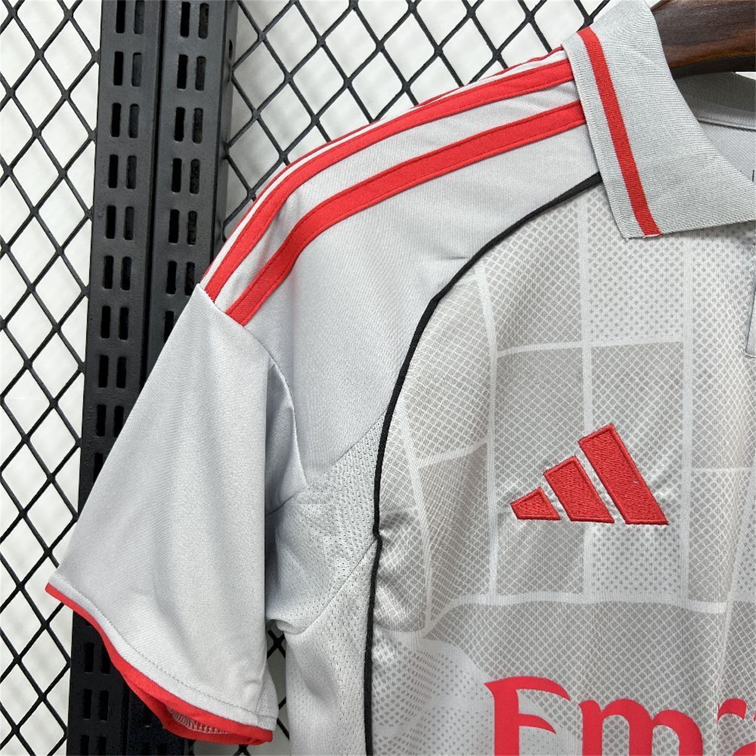 Lyon 25-26 Third Grey Jersey - Fans Version - UnitedFutballJersey