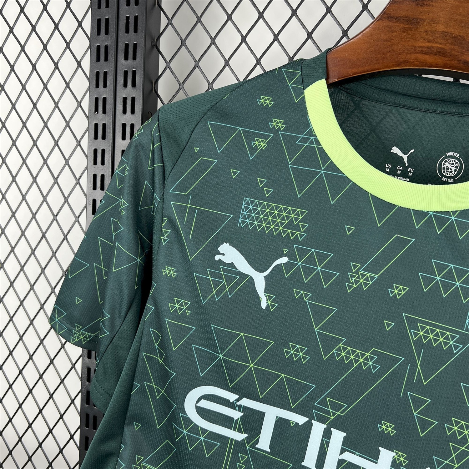 Manchester City 25-26 Fourth Green Jersey - Fans Version - UnitedFutballJersey