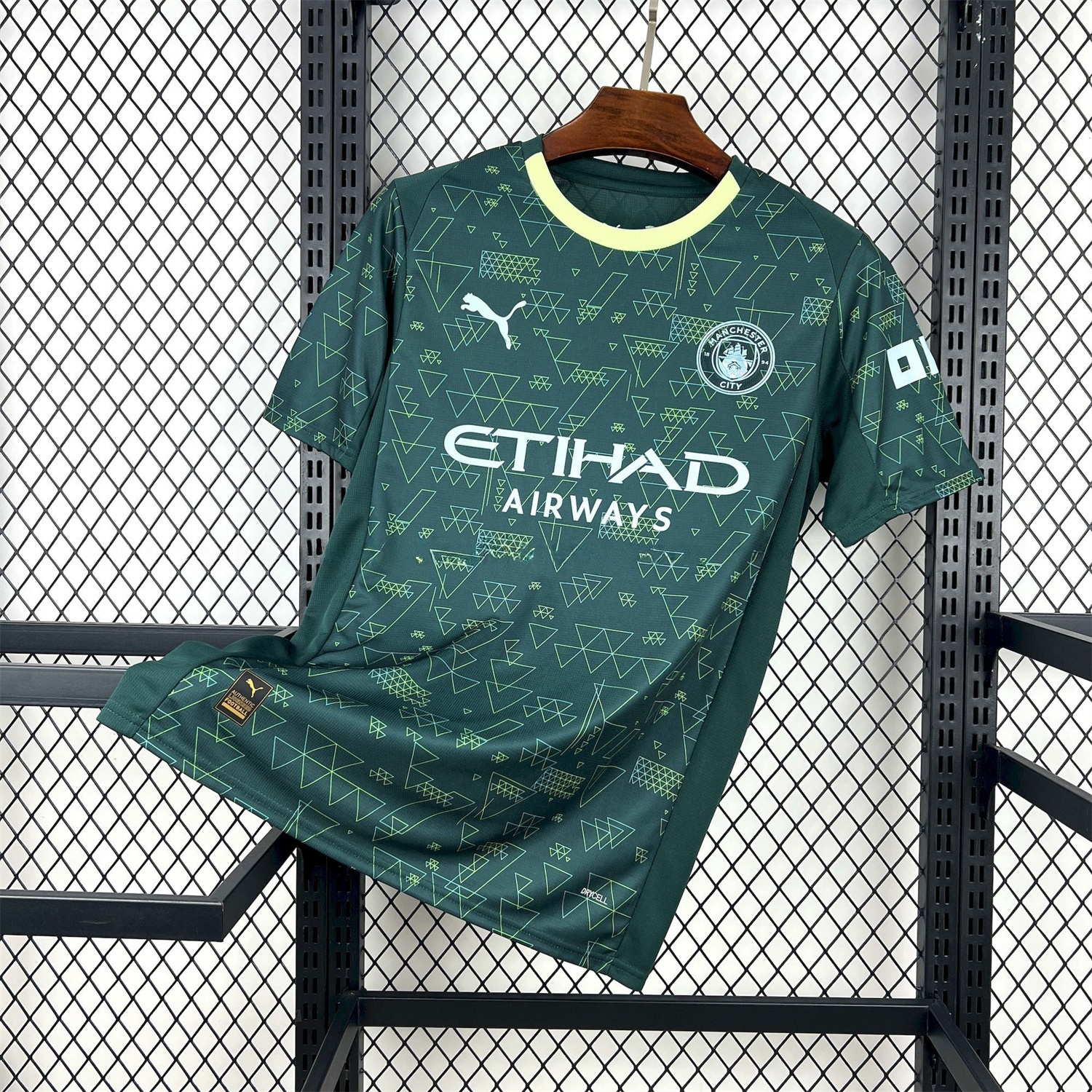 Manchester City 25-26 Fourth Green Jersey - Fans Version - UnitedFutballJersey