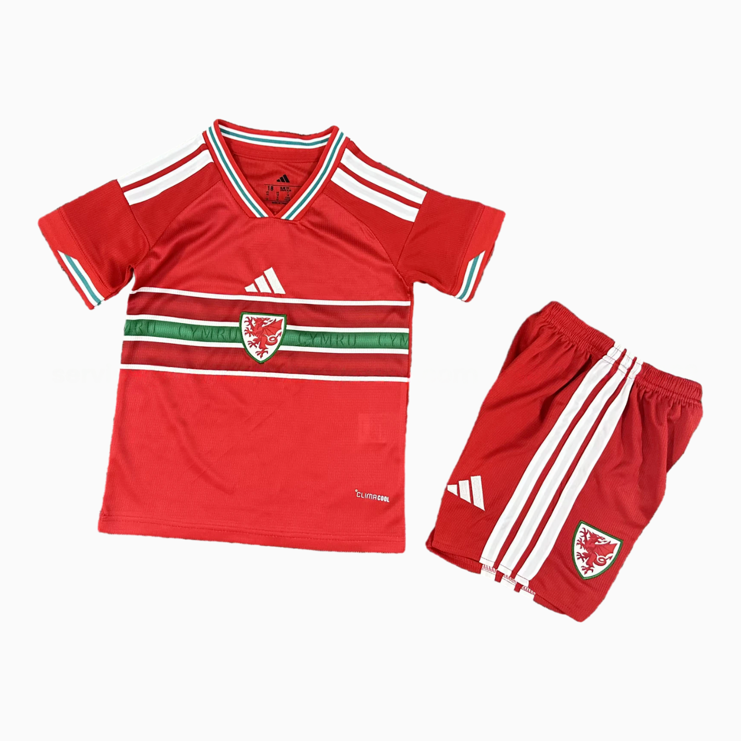 Wales 2026 Home Kids Kit - UnitedFutballJersey