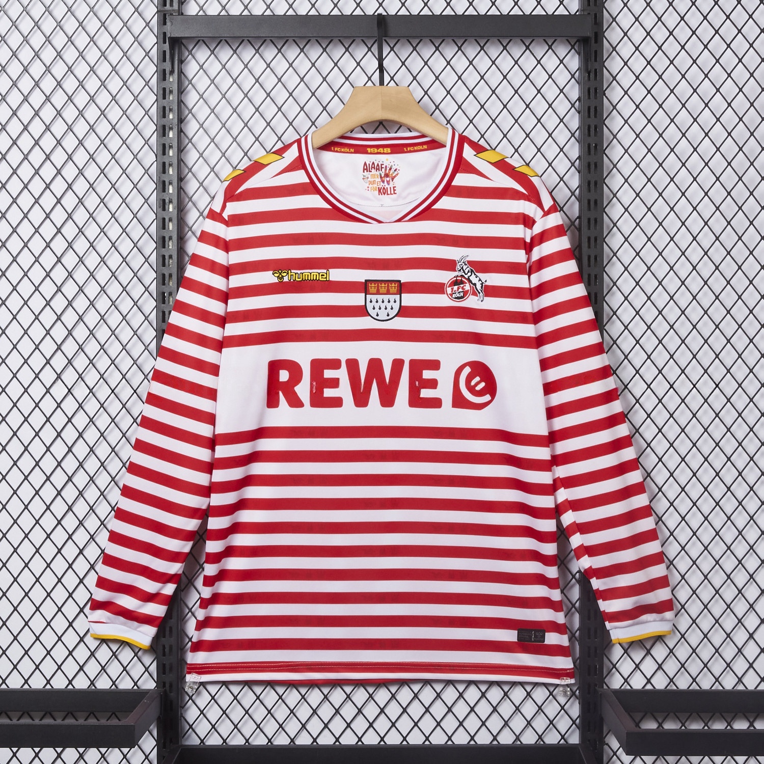 Köln 25-26 Carnival Special Long Sleeves Jersey - Fans Version - UnitedFutballJersey