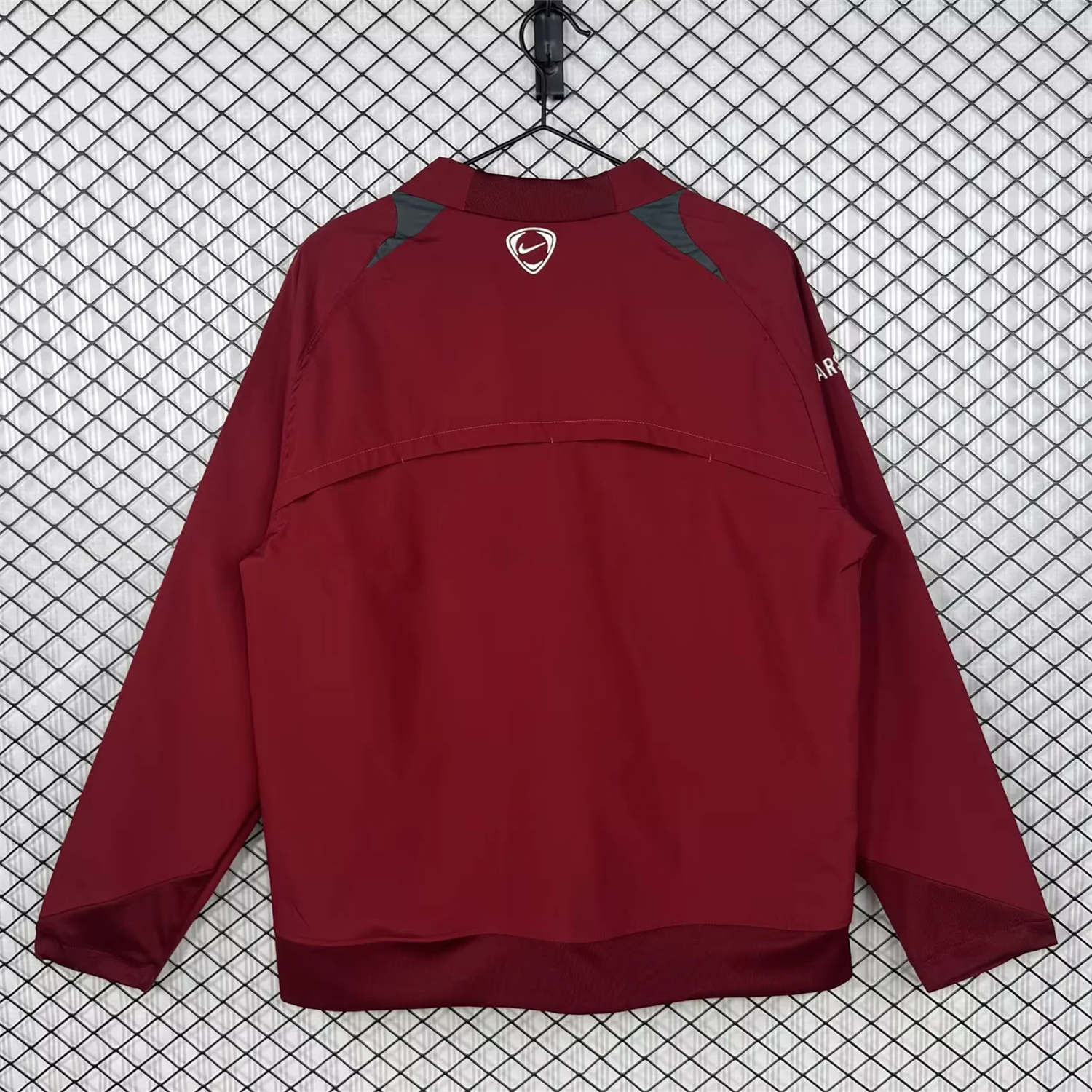 Retro Arsenal 2005-06 Home Windbreaker Jacket - Red - UnitedFutballJersey