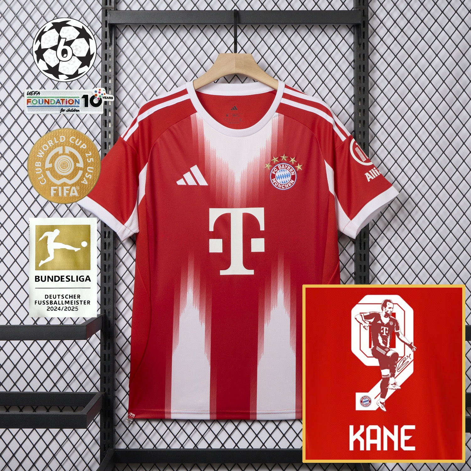 Bayern Munich 25-26 Home Kane Limited Edition Jersey - Fans Version - UnitedFutballJersey
