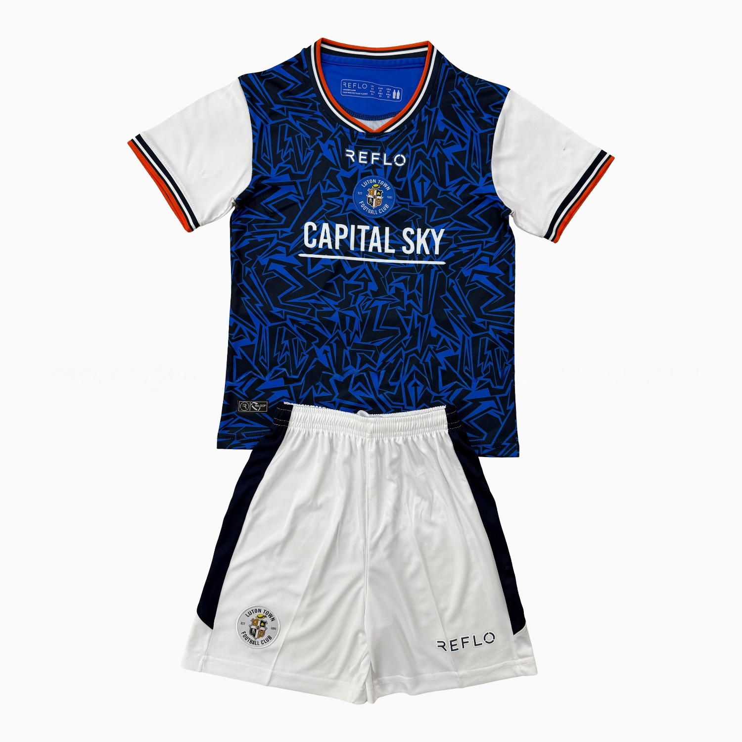 Luton Town 25-26 Away Men's Adult Jersey Set - Fans Version - UnitedFutballJersey