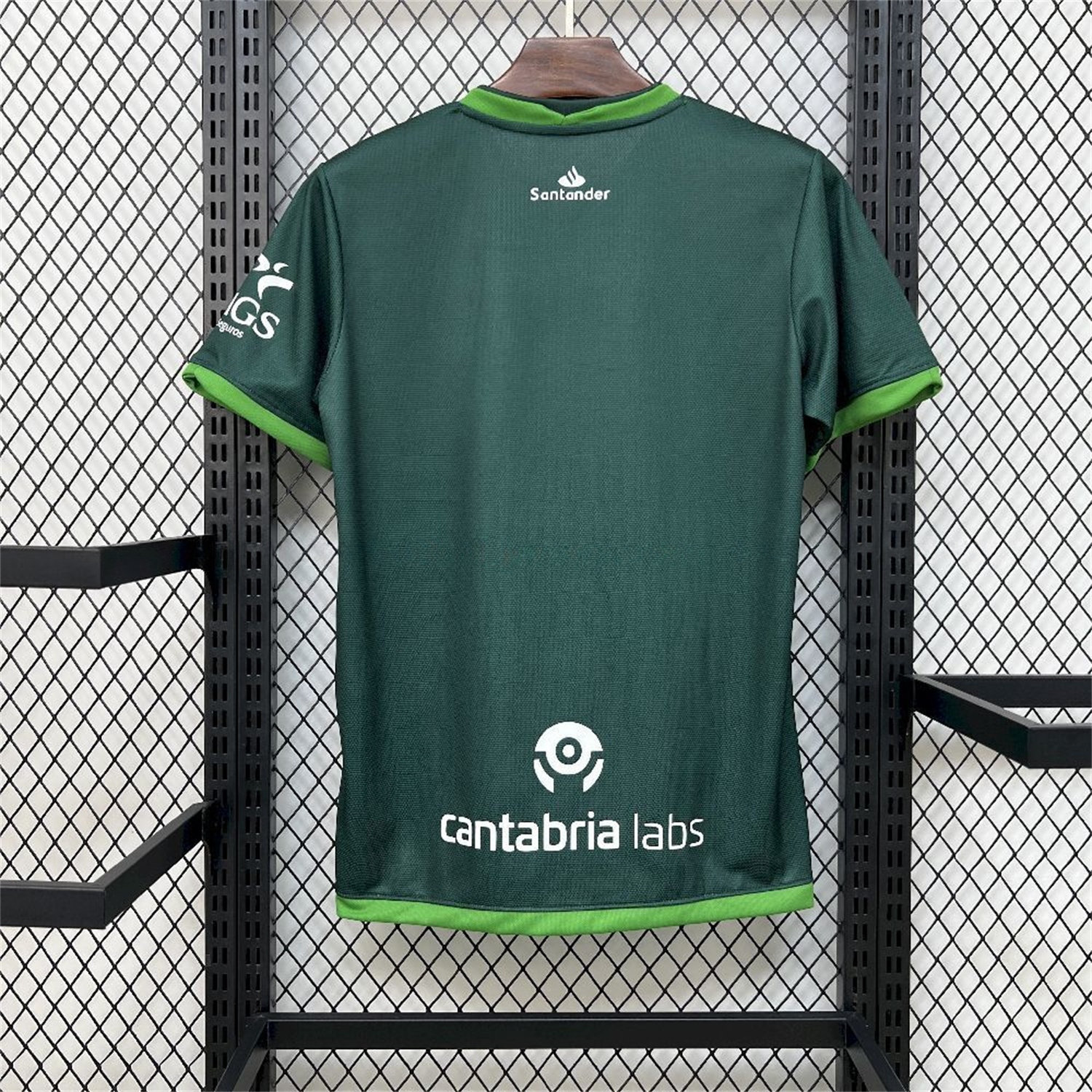 Racing de Santander 25-26 Away Green Jersey - Fans Version - UnitedFutballJersey