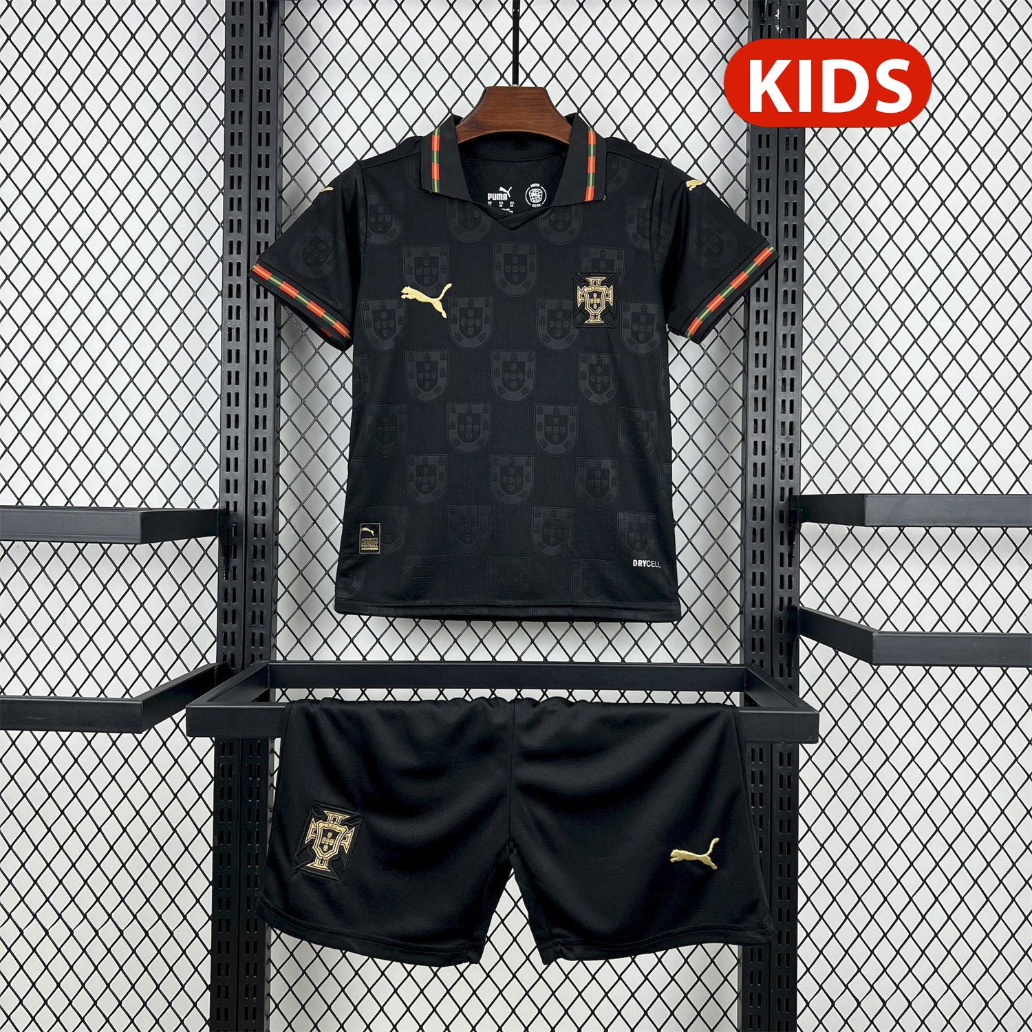 Portugal 2026 Away Kids Kit - UnitedFutballJersey