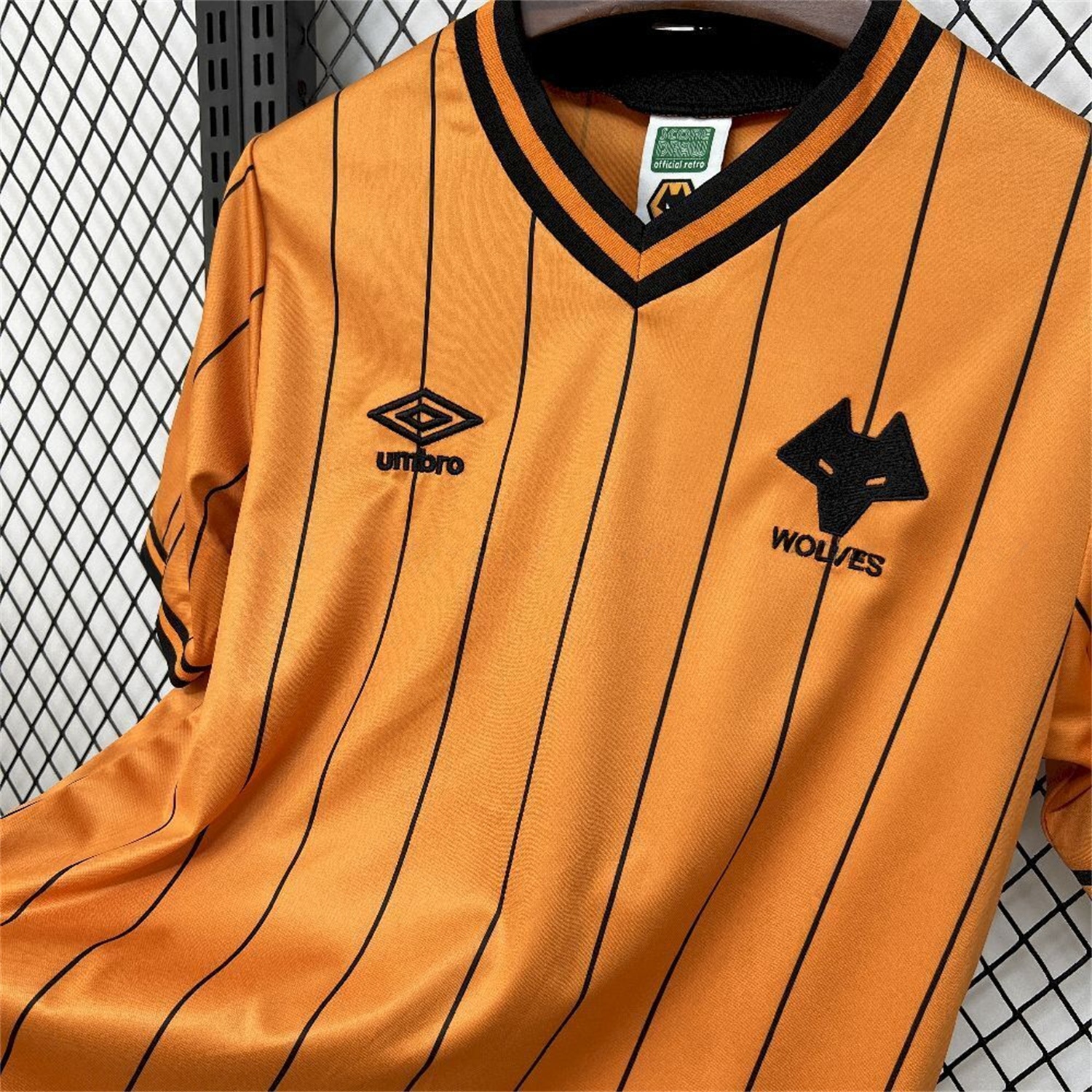 Retro Wolverhampton Wanderers Wolves 1985-86 Home Jersey - UnitedFutballJersey