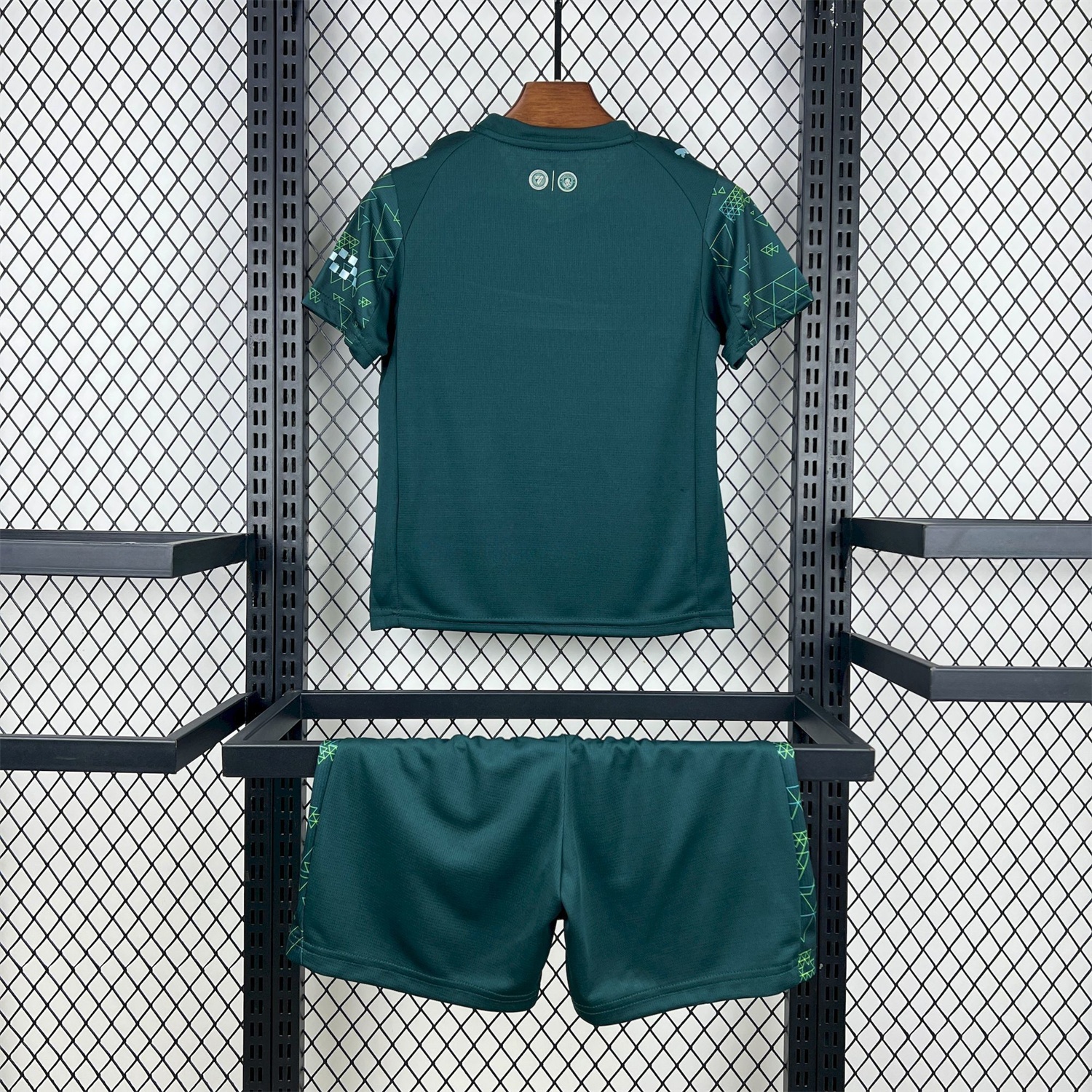 Manchester City 25-26 Fourth Green Kids Kit - UnitedFutballJersey