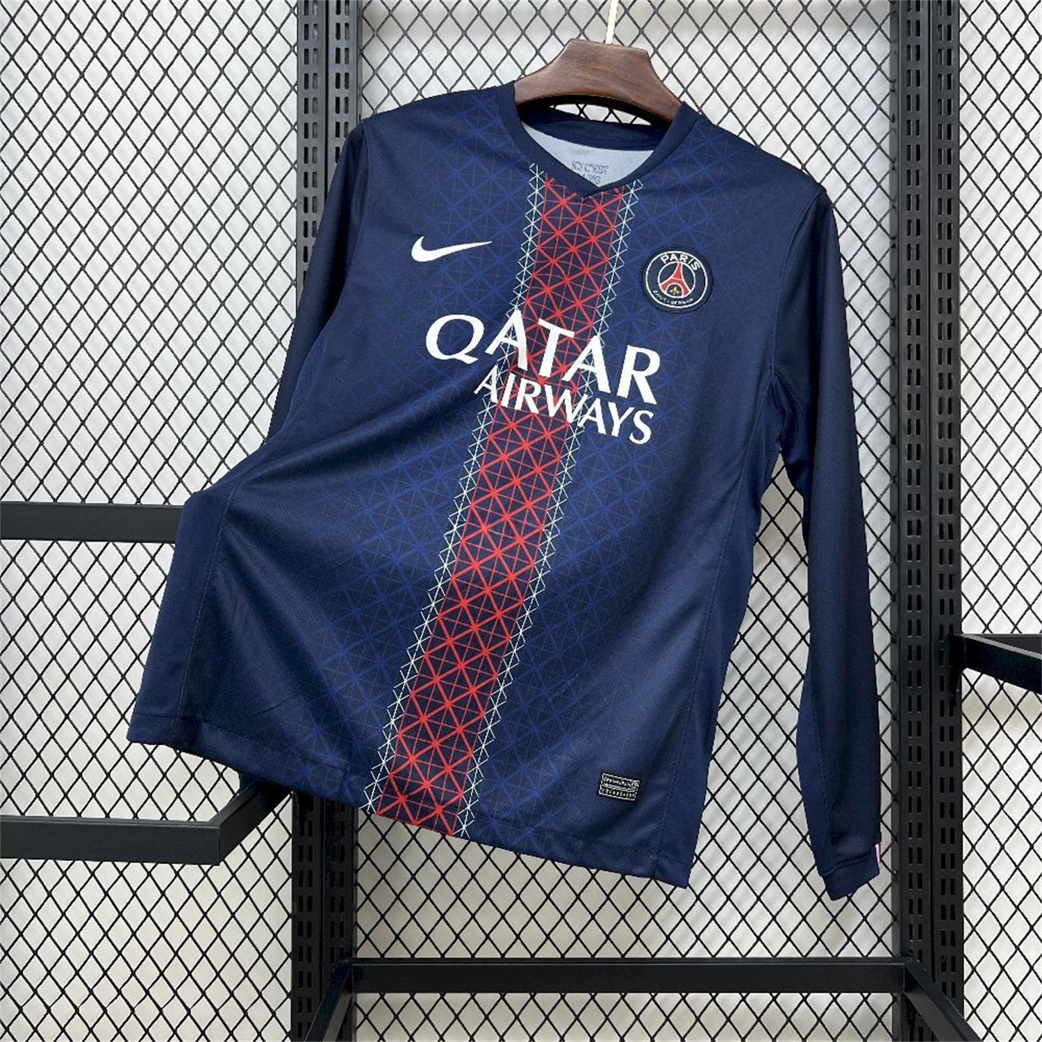 Paris Saint-Germain PSG 25-26 Home Long Sleeves Jersey - Fans Version - UnitedFutballJersey