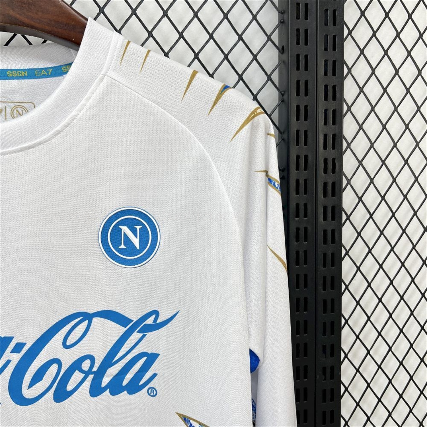 Napoli 25-26 CocaCola White Special Jersey - Fans Version - UnitedFutballJersey
