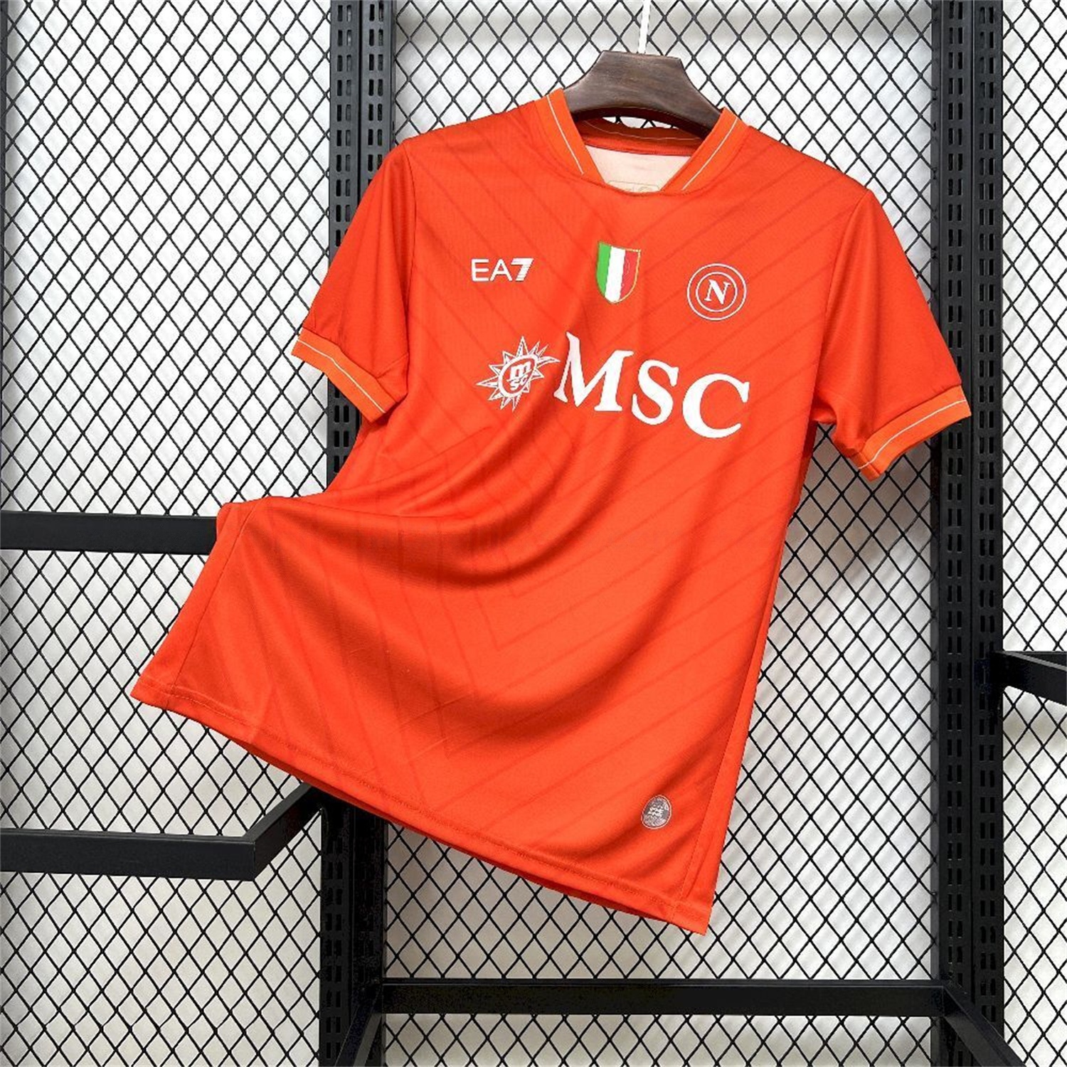 Napoli 25-26 Goalkeeper Orange Jersey - Fans Version - UnitedFutballJersey