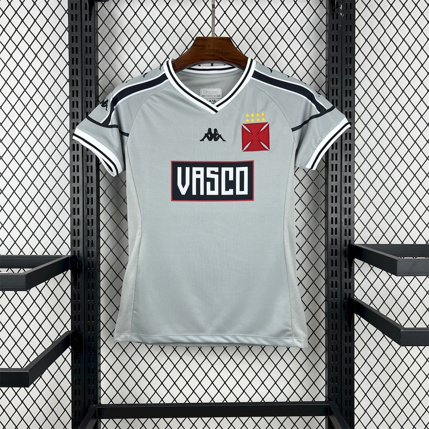 Women's Vasco da Gama 25-26 Grey Pre-Match Jersey - UnitedFutballJersey