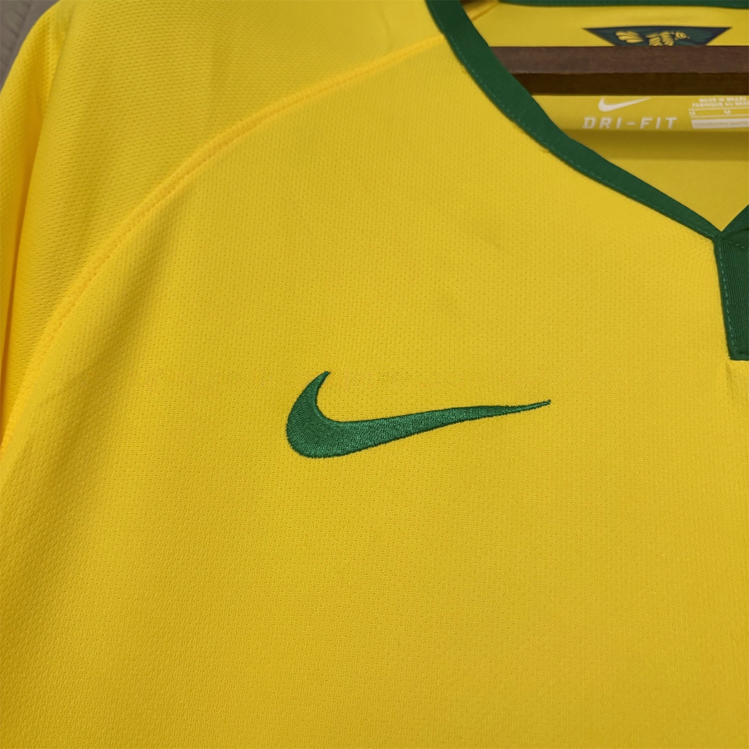 Retro Brazil 2014 Home Jersey - UnitedFutballJersey