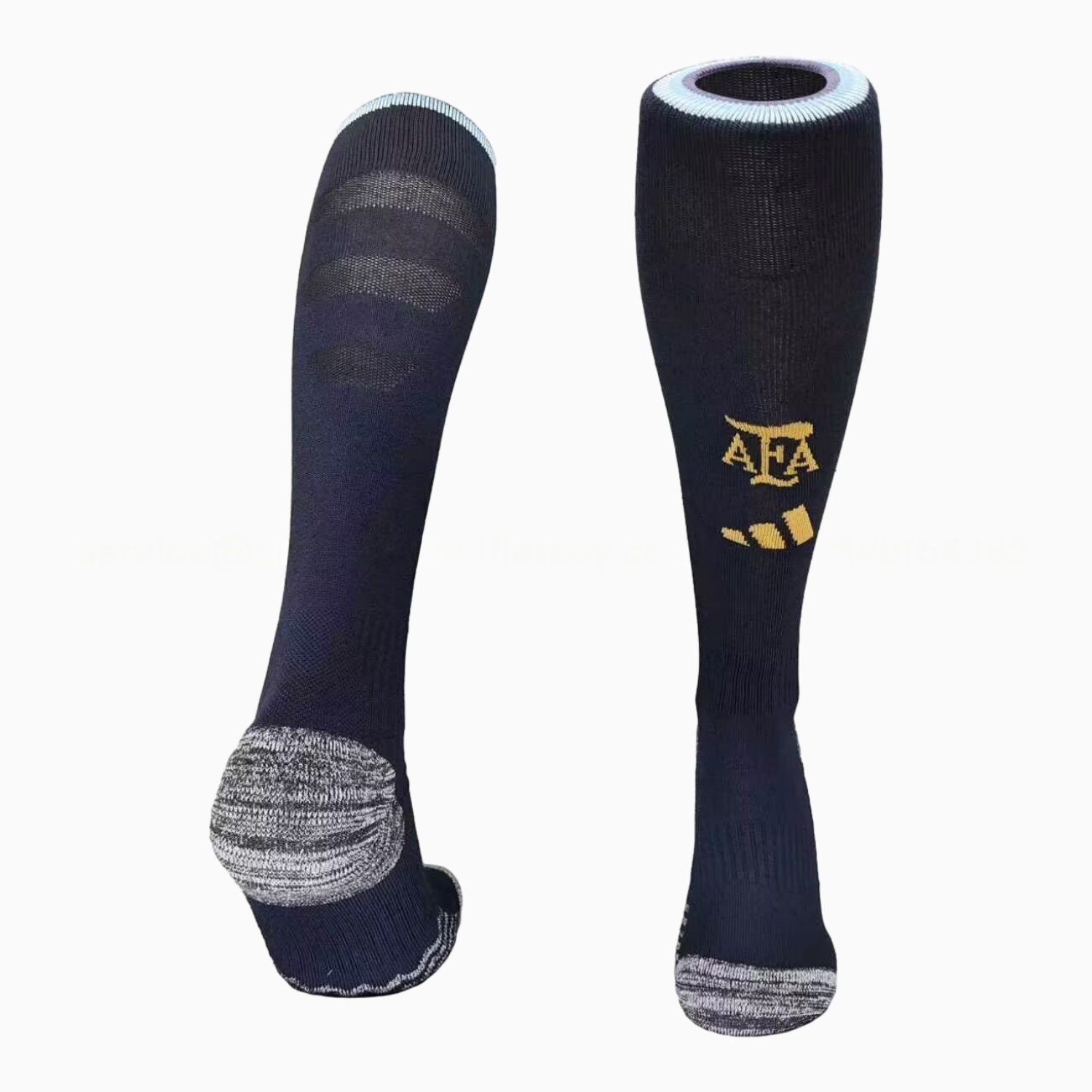 Argentina 2026 Home Socks - Black - UnitedFutballJersey