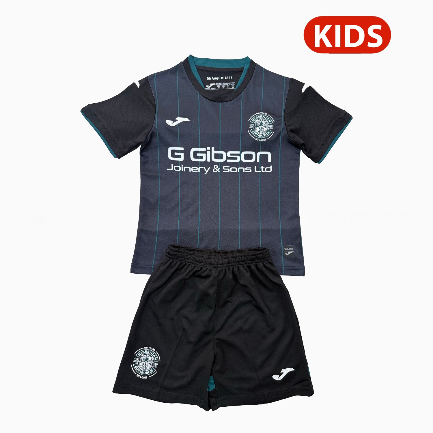 Hibernian 25-26 Third Kids Kit - UnitedFutballJersey