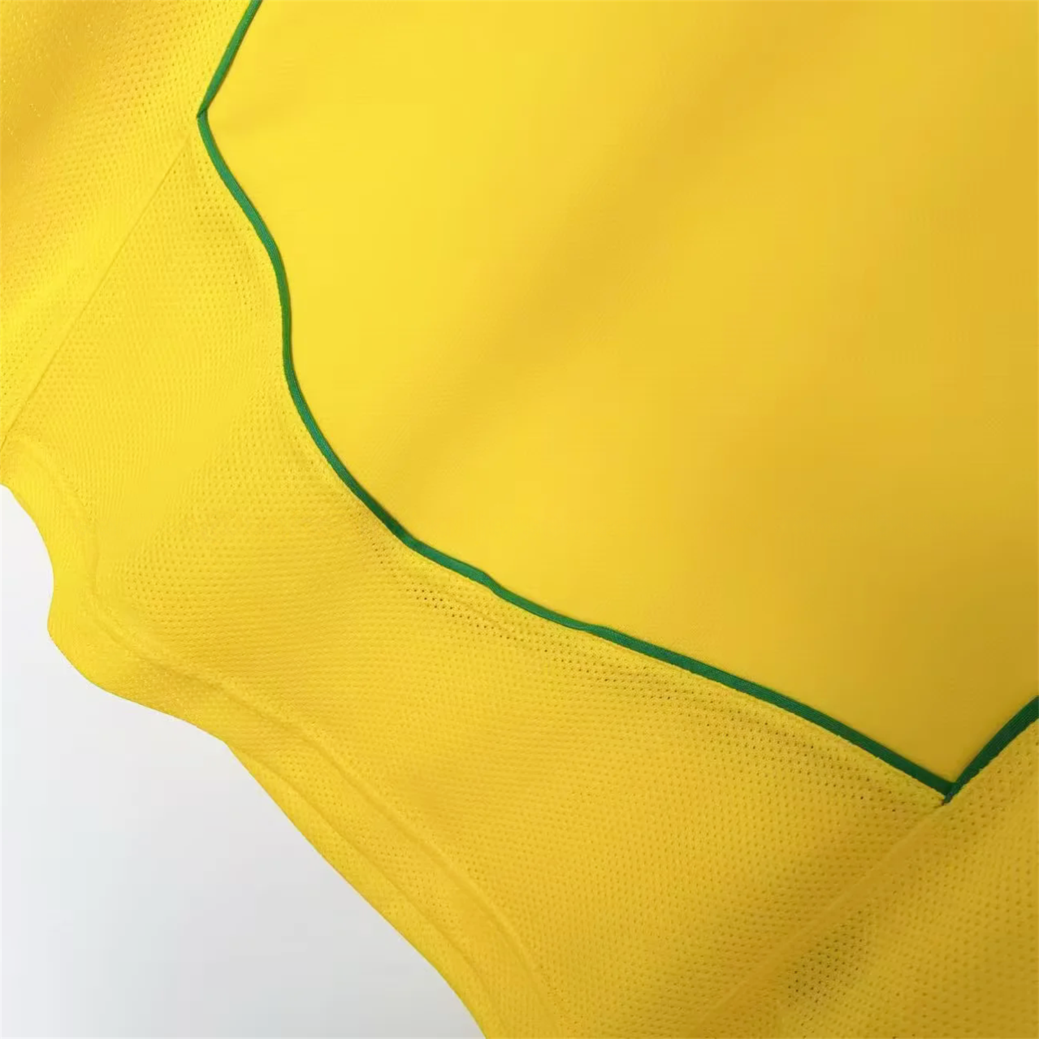 Retro Brazil 2004 Home Long Sleeves Jersey - UnitedFutballJersey