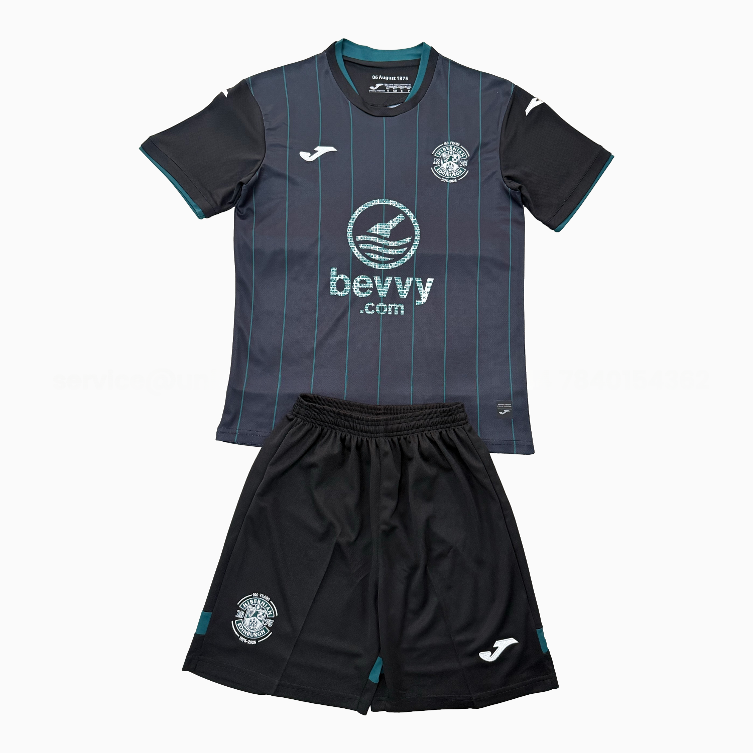 Hibernian 25-26 Third Men's Adult Jersey Set - Fans Version - UnitedFutballJersey