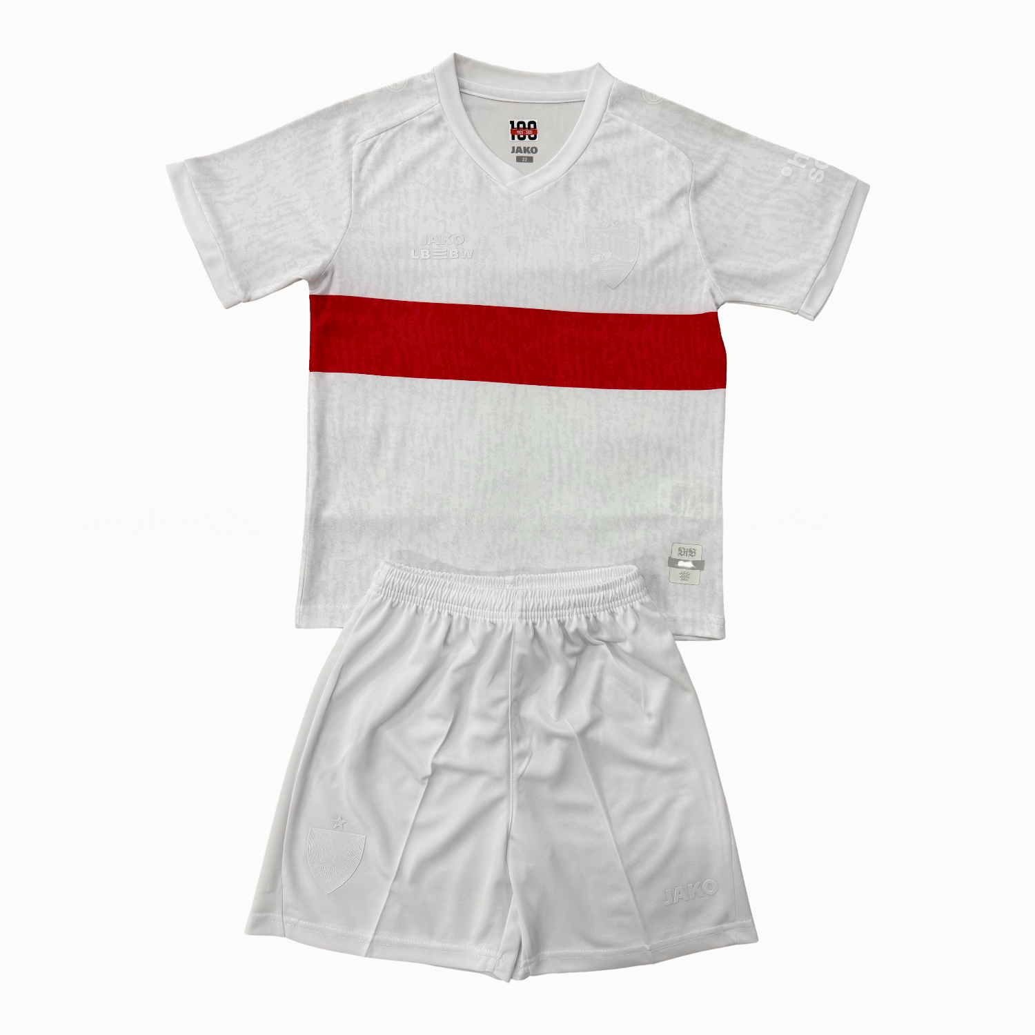 Stuttgart 25-26 100th Anniversary Kids Kit - UnitedFutballJersey