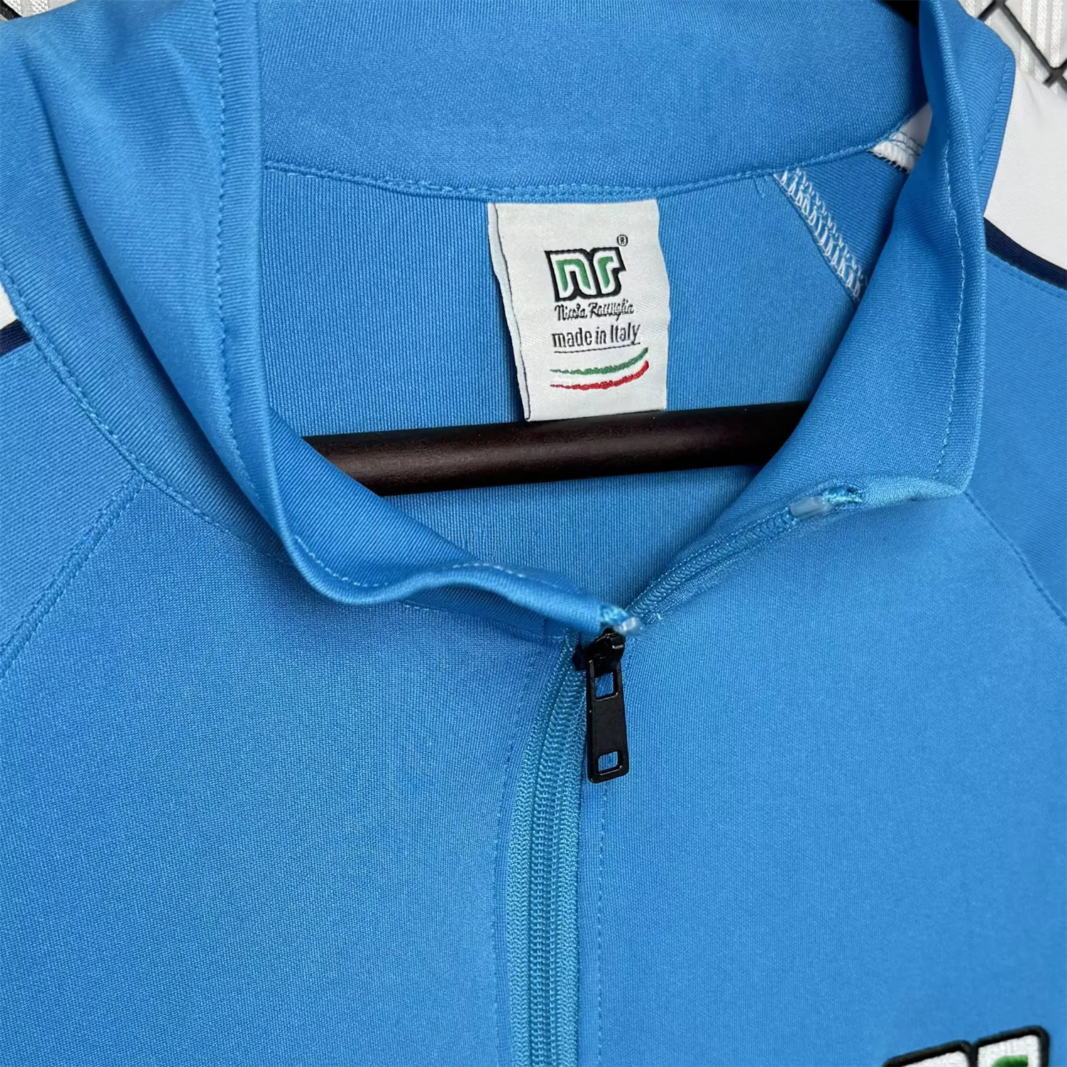Retro Napoli 1988-89 Blue Windbreaker - UnitedFutballJersey