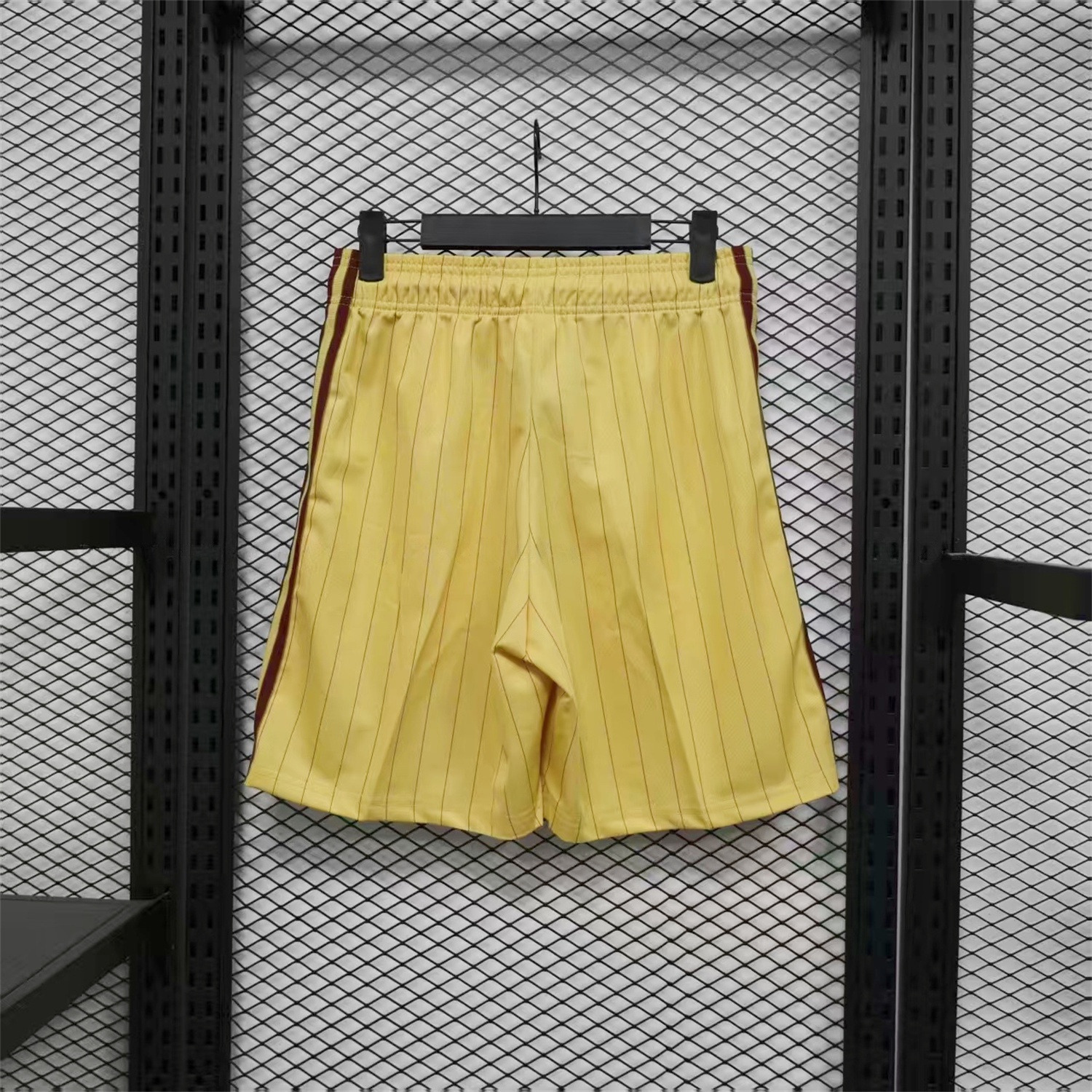 Arsenal 25-26 Trefoil Yellow Travel Shorts - Player Version - UnitedFutballJersey