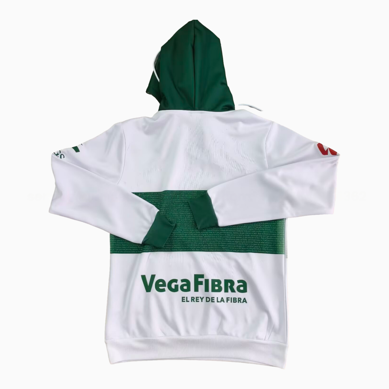 Elche 25-26 White Unisex Pullover Hoodie - UnitedFutballJersey