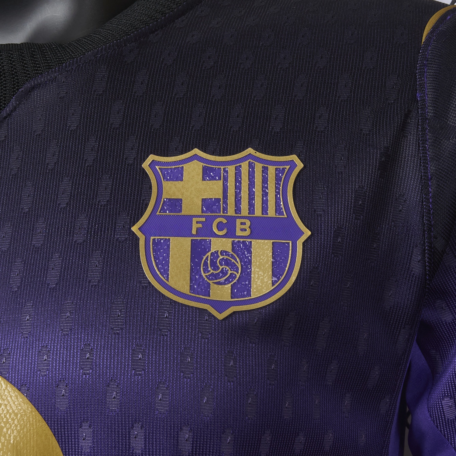 Barcelona 26-27 Away Purple-Black Gradient Jersey - Player Version - UnitedFutballJersey