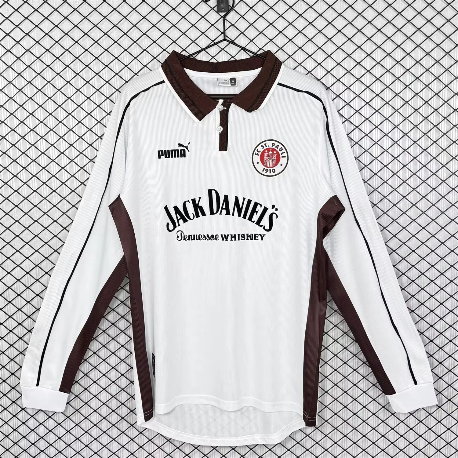 Retro St. Pauli 1999-00 Home Long Sleeves Jersey - UnitedFutballJersey