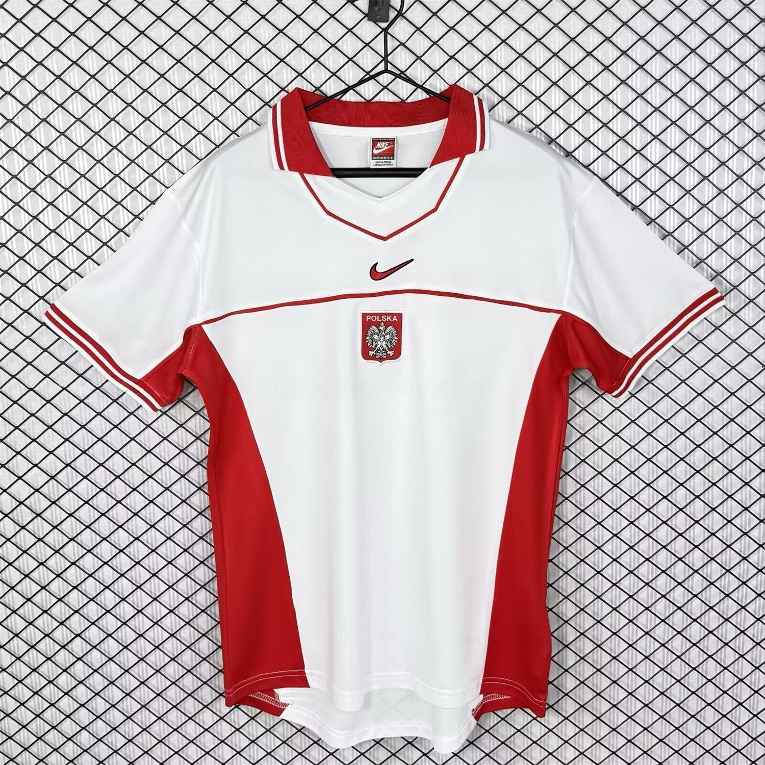 Retro Poland 1997 Home Jersey - UnitedFutballJersey