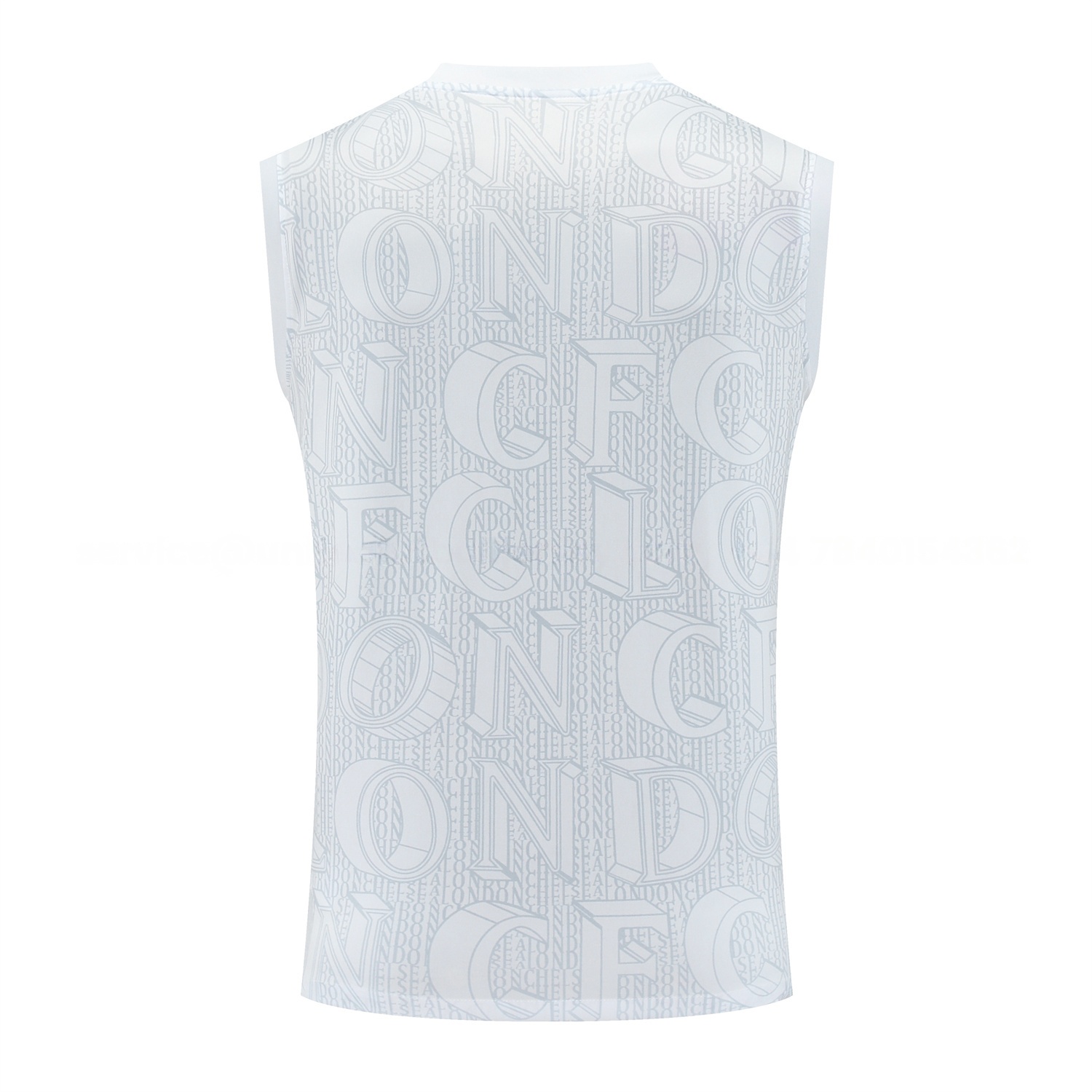 C.h.e.l.s.e.a 25-26 Training Vest Suit - White - UnitedFutballJersey
