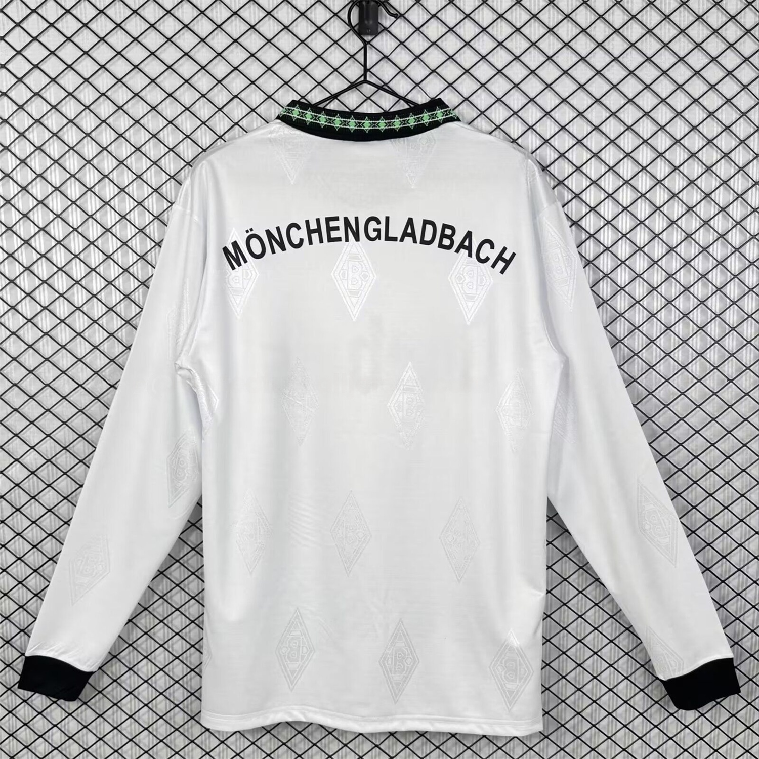 Retro Borussia Mönchengladbach 1995-96 Home Long Sleeves Jersey - UnitedFutballJersey