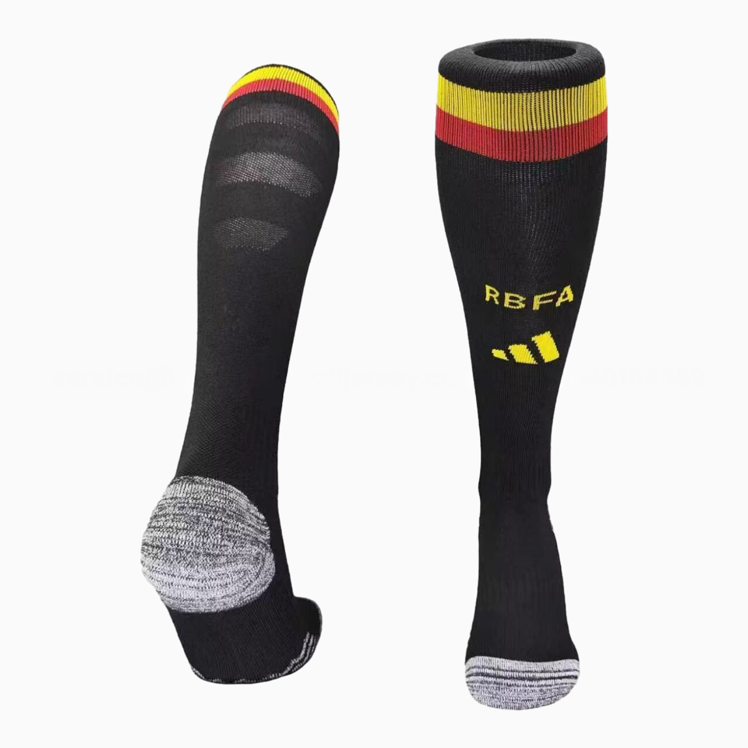 Belgium 2026 Home Socks - Black - UnitedFutballJersey